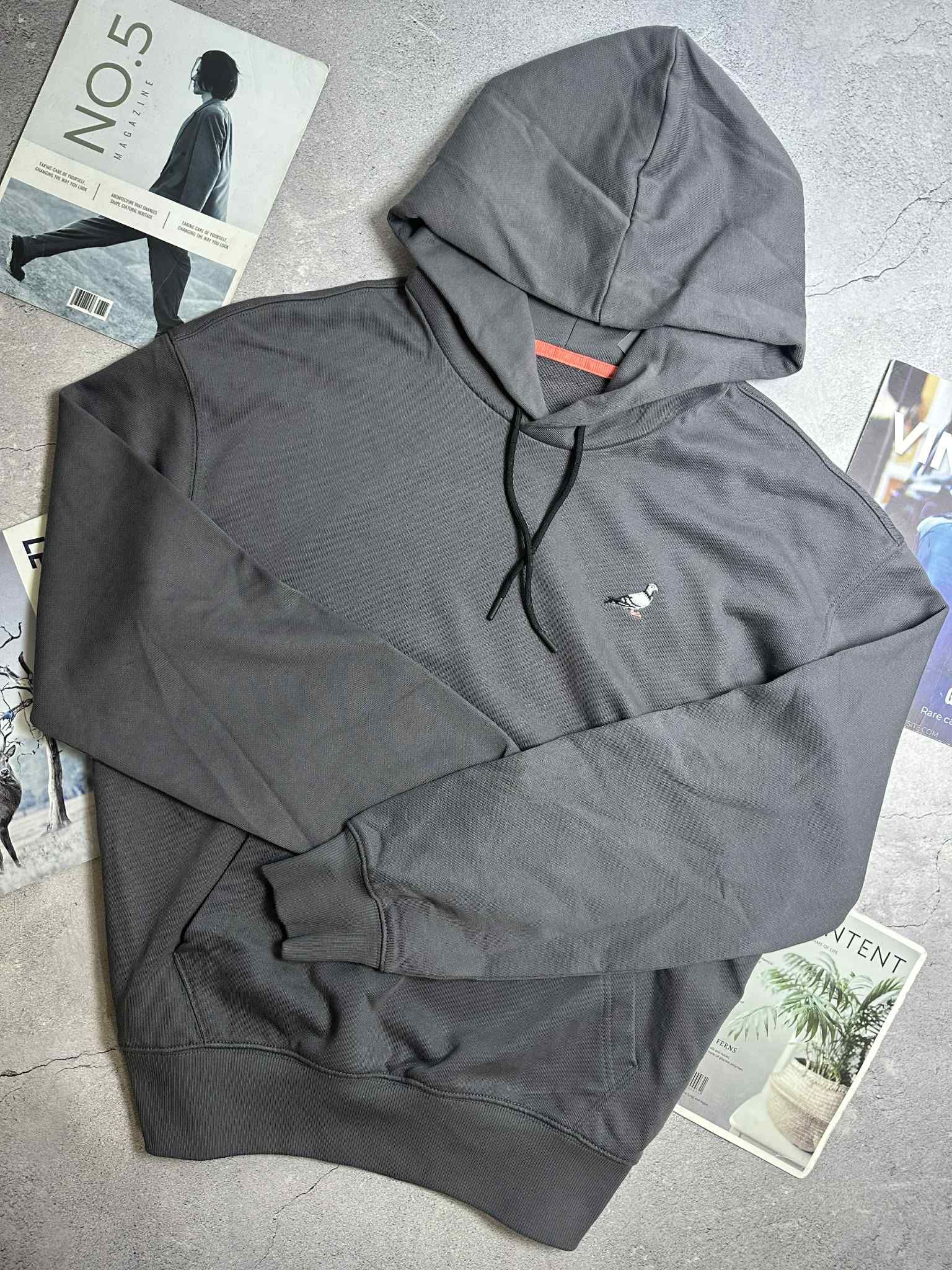 HOODIE NỈ MŨ STAP.LE EMB PIGEON 6951
