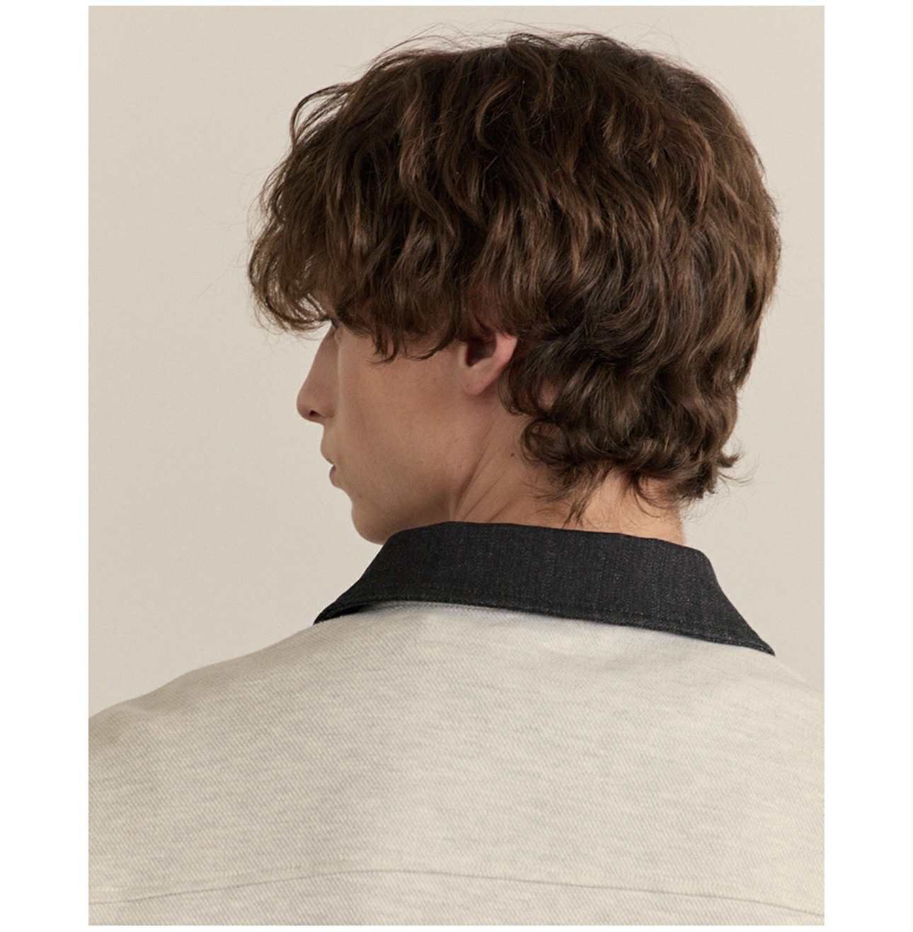 POLO NỈ DT MIND.BRIDGE PHỐI CỔ VẢI JEAN 6124