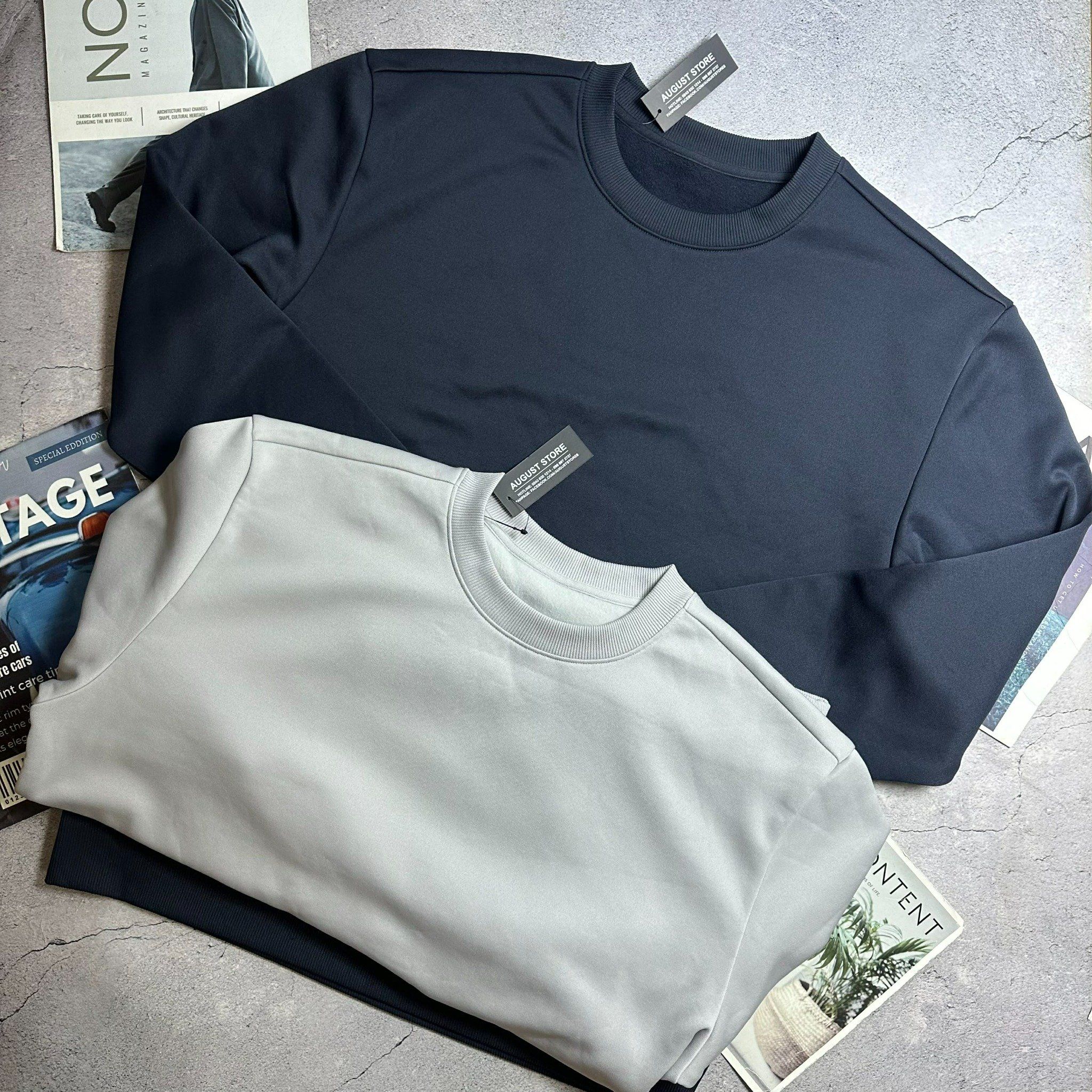 ÁO NỈ LÓT LÔNG AN.DAR BASIC 6636