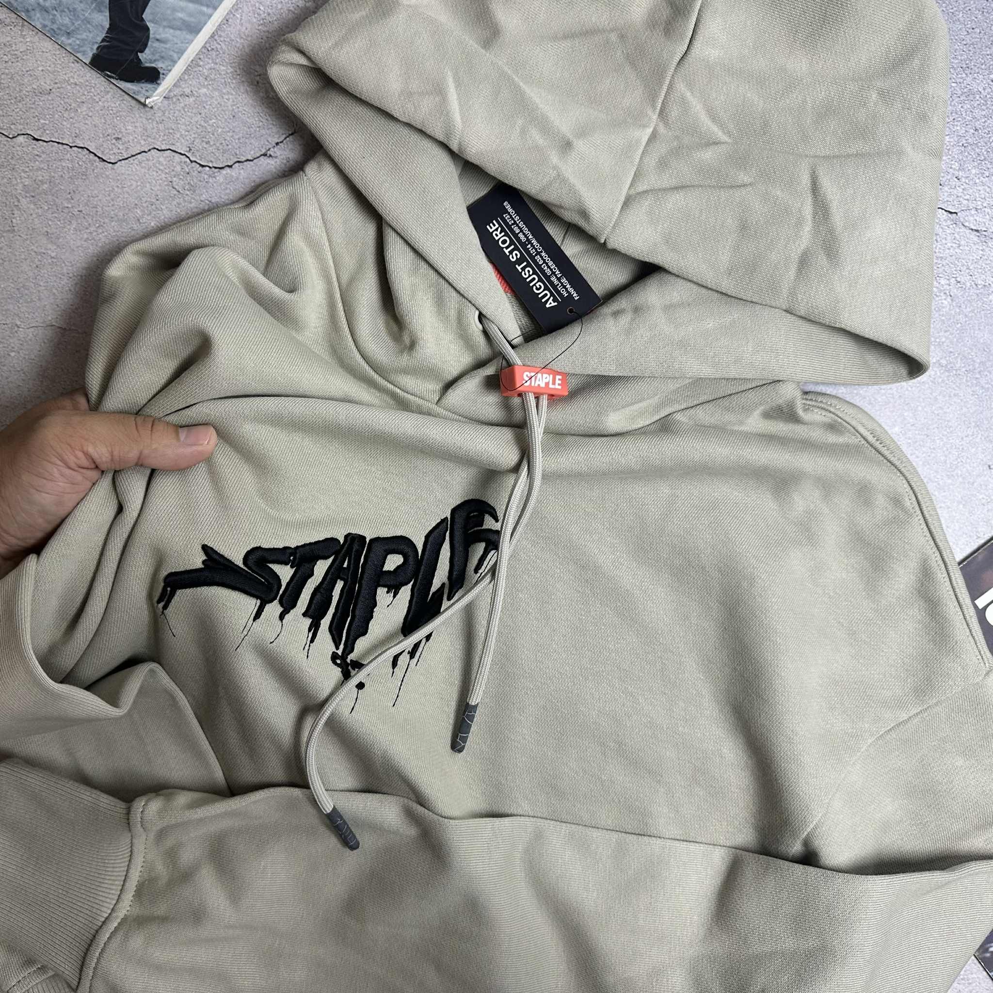 HOODIE NỈ MŨ STAP.LE EMB PIGEON 6951