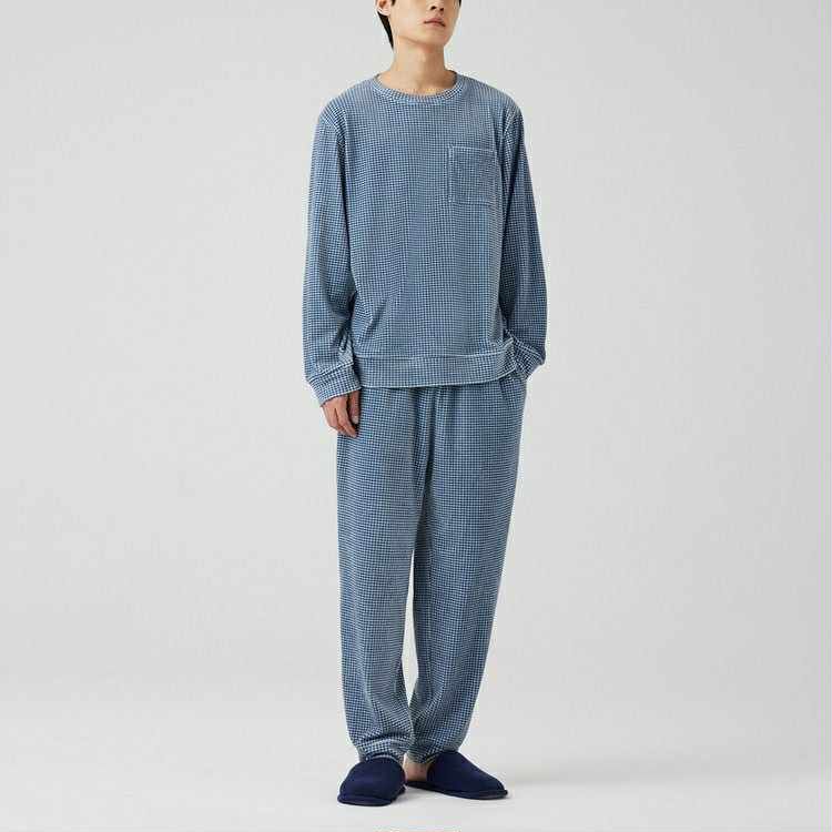 BỘ PYJAMA LÓT LÔNG MẶC NHÀ JA.JU 6077