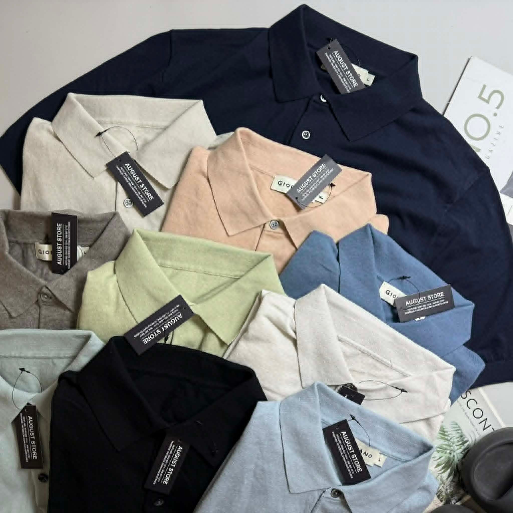 POLO LEN GIOR.DANO CỔ 3 KHUY 3926