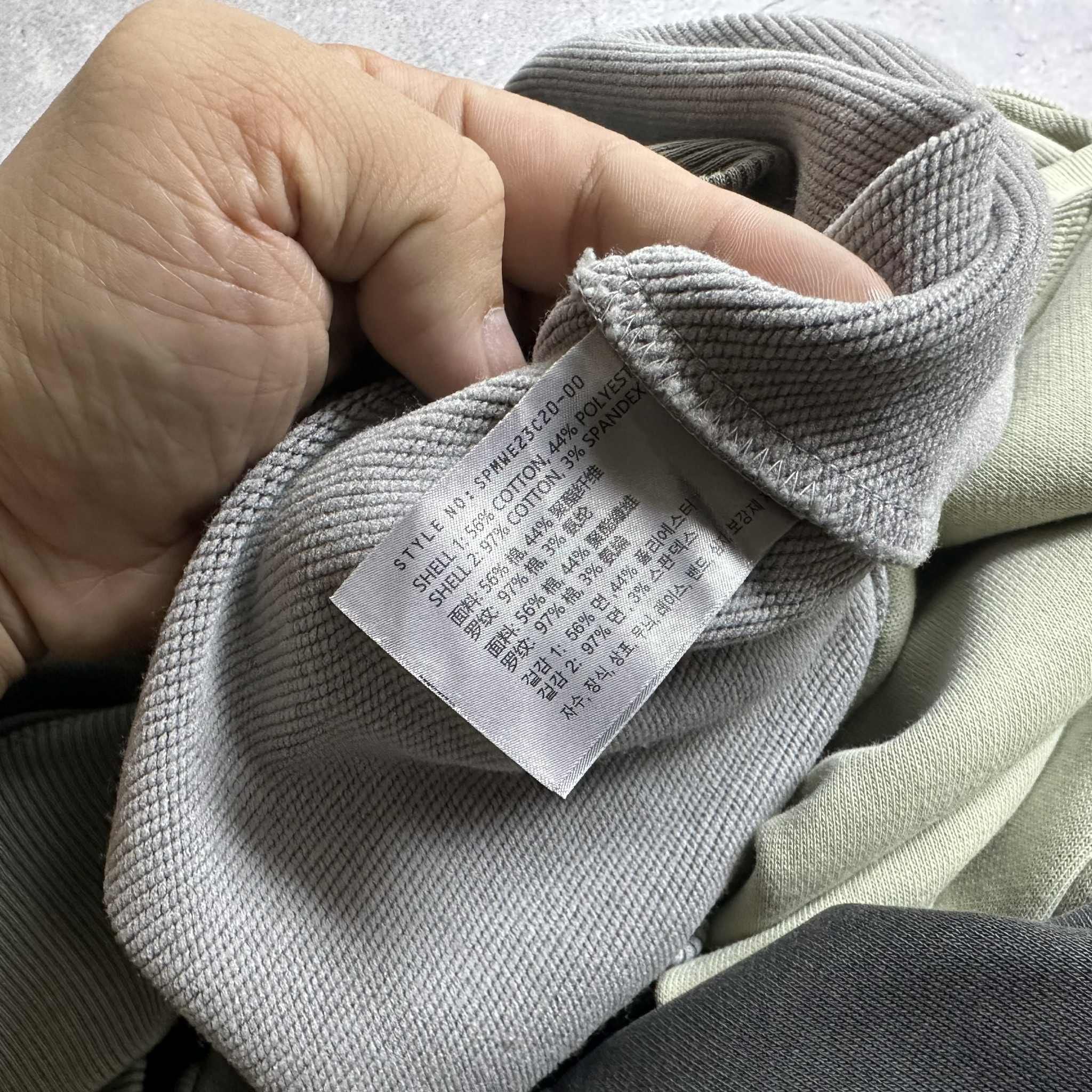 ÁO NỈ SPAO VẢI GIẶT WASH OVERSIZE 5203