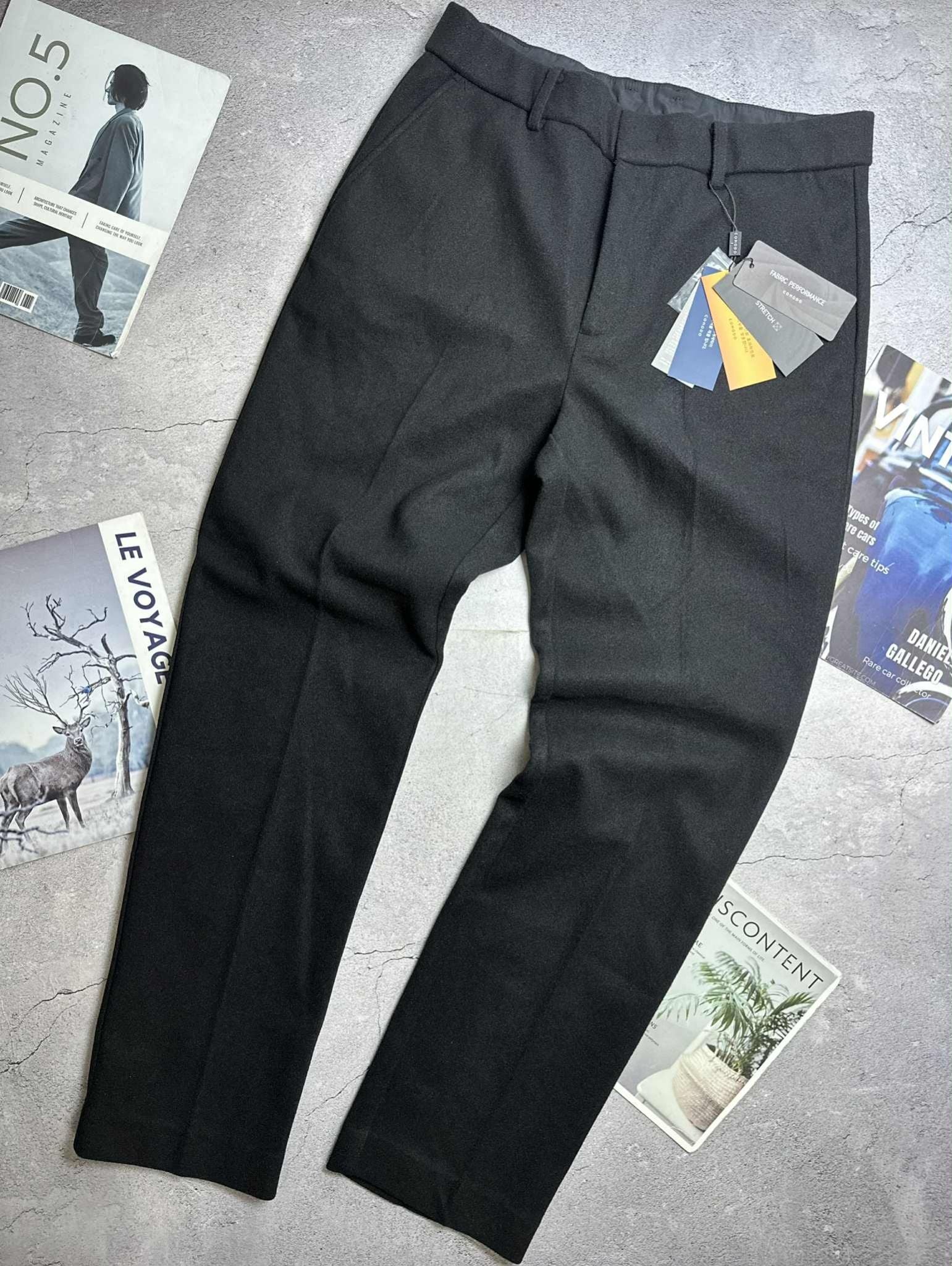 QUẦN VẢI DẠ THU ĐÔNG COMODO SLIMFIT 5527