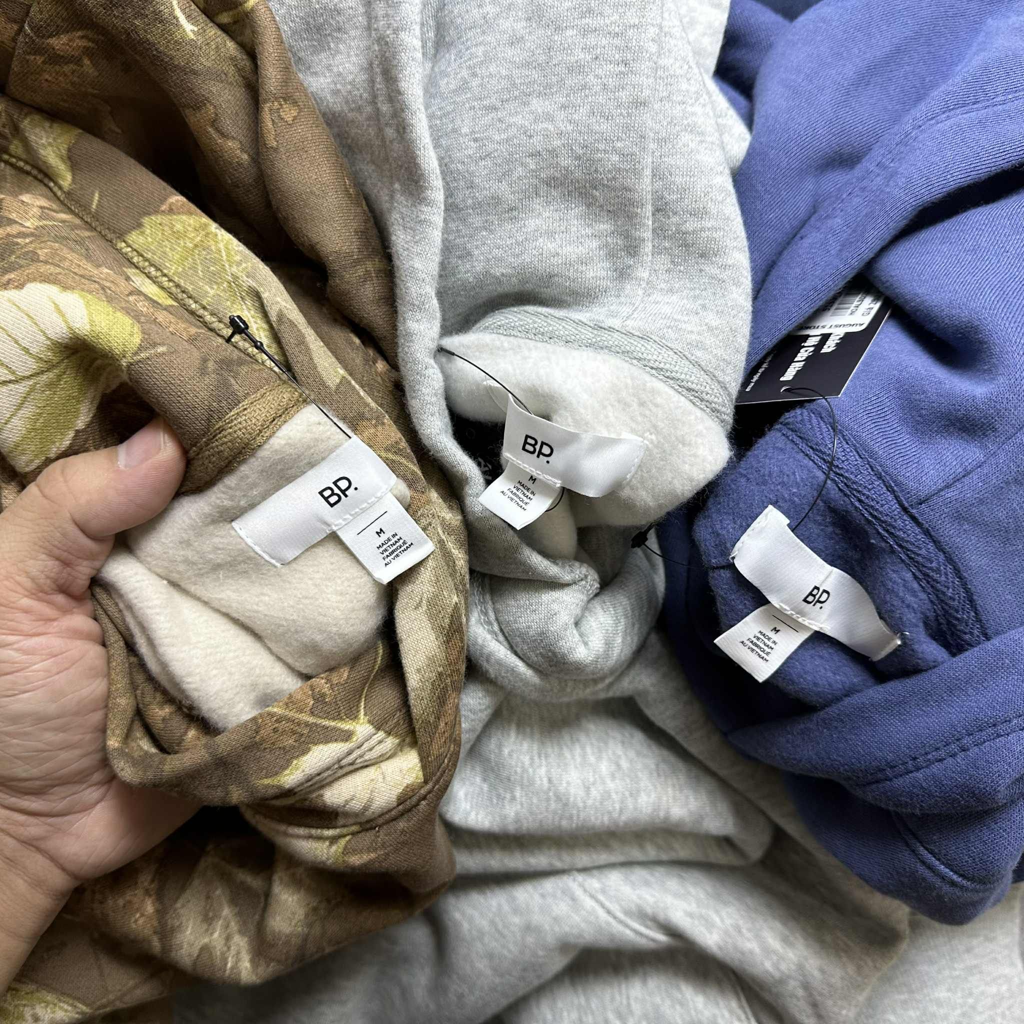 HOODIE NỈ LÓT LÔNG BP. BASIC MẶC ĐÔI 5193