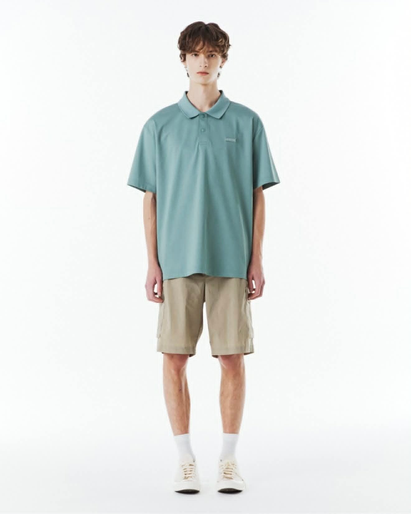POLO BROMP.TON LOGO NGỰC VẢI SUPIMA 3695