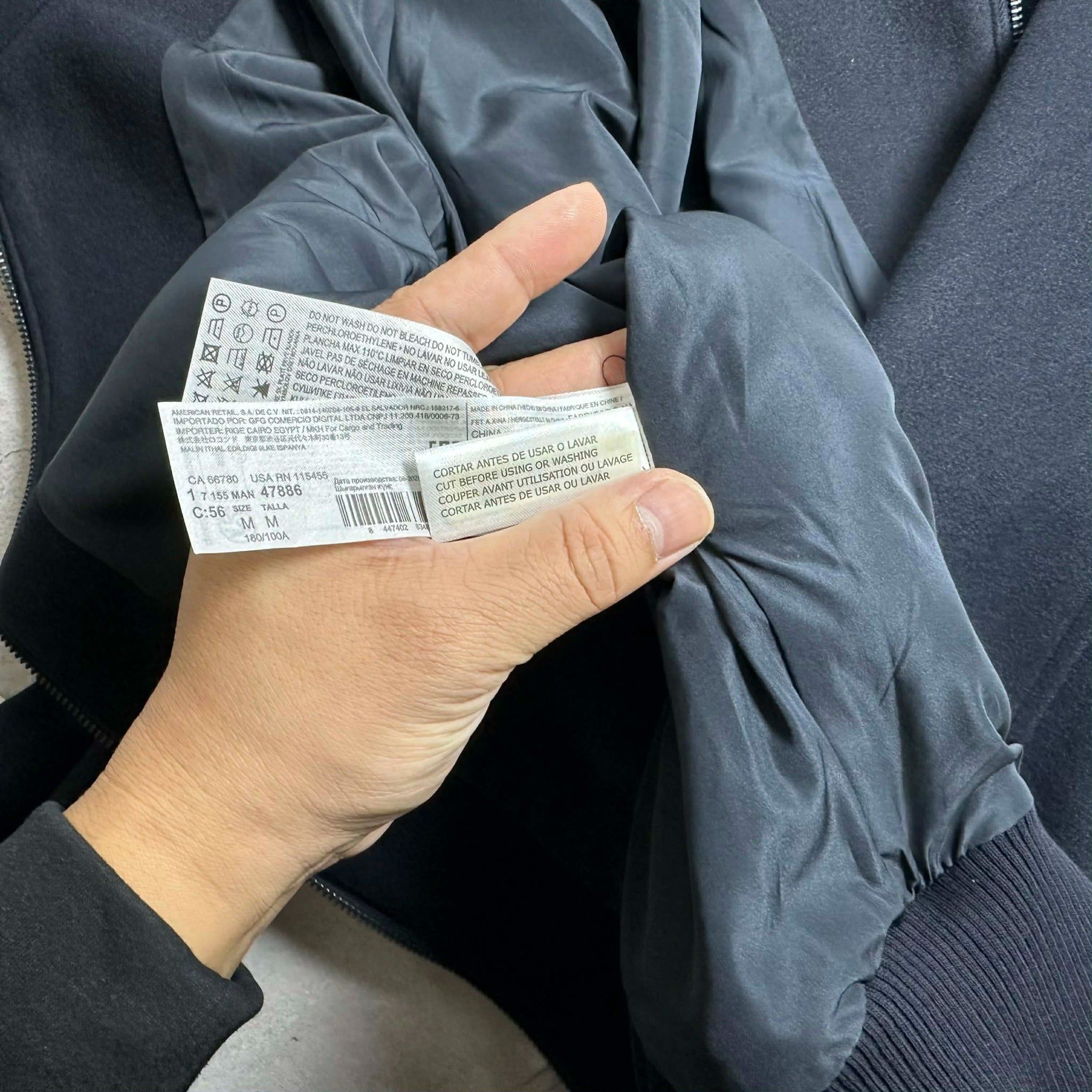 AK BOMBER NỈ DẠ CỔ BẺ MAN.GO 4709