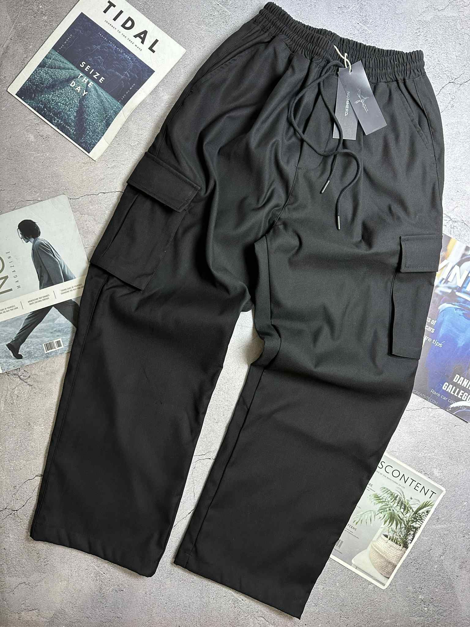 QUẦN TÚI HỘP NOT4.NERD DÁNG WIDE MẶC ĐÔI 4024