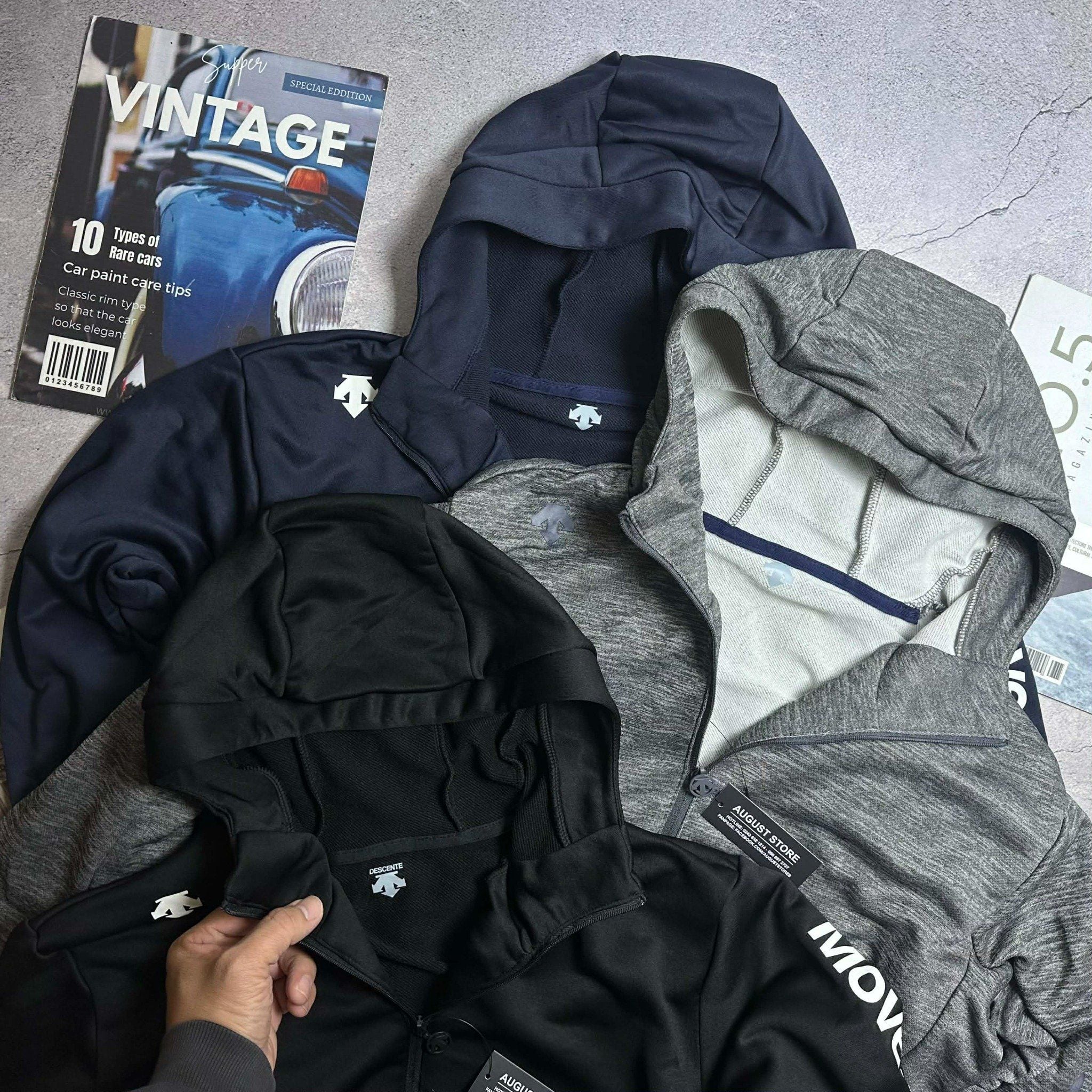 AK NỈ MŨ DES.CENTE TAY IN CHỮ 6503