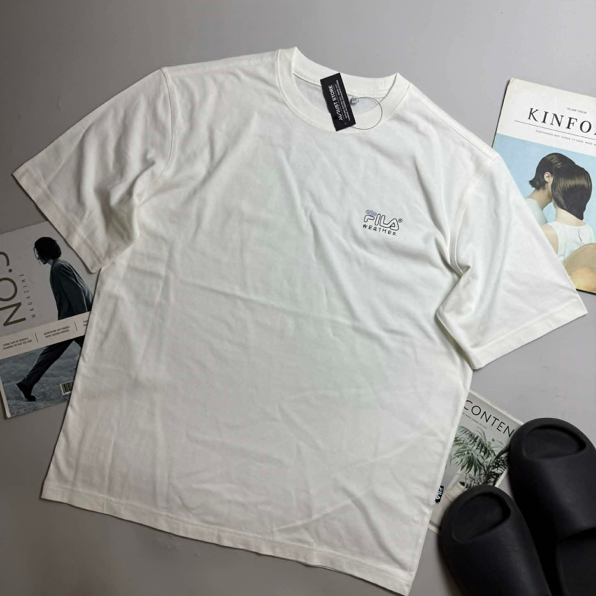 ÁO CT FI.LA UNISEX HERITAGE SERIF LOGO 6605