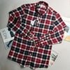 SƠ MI DÀI TAY ZA.RA FLANNEL DẠ KẺ 4076