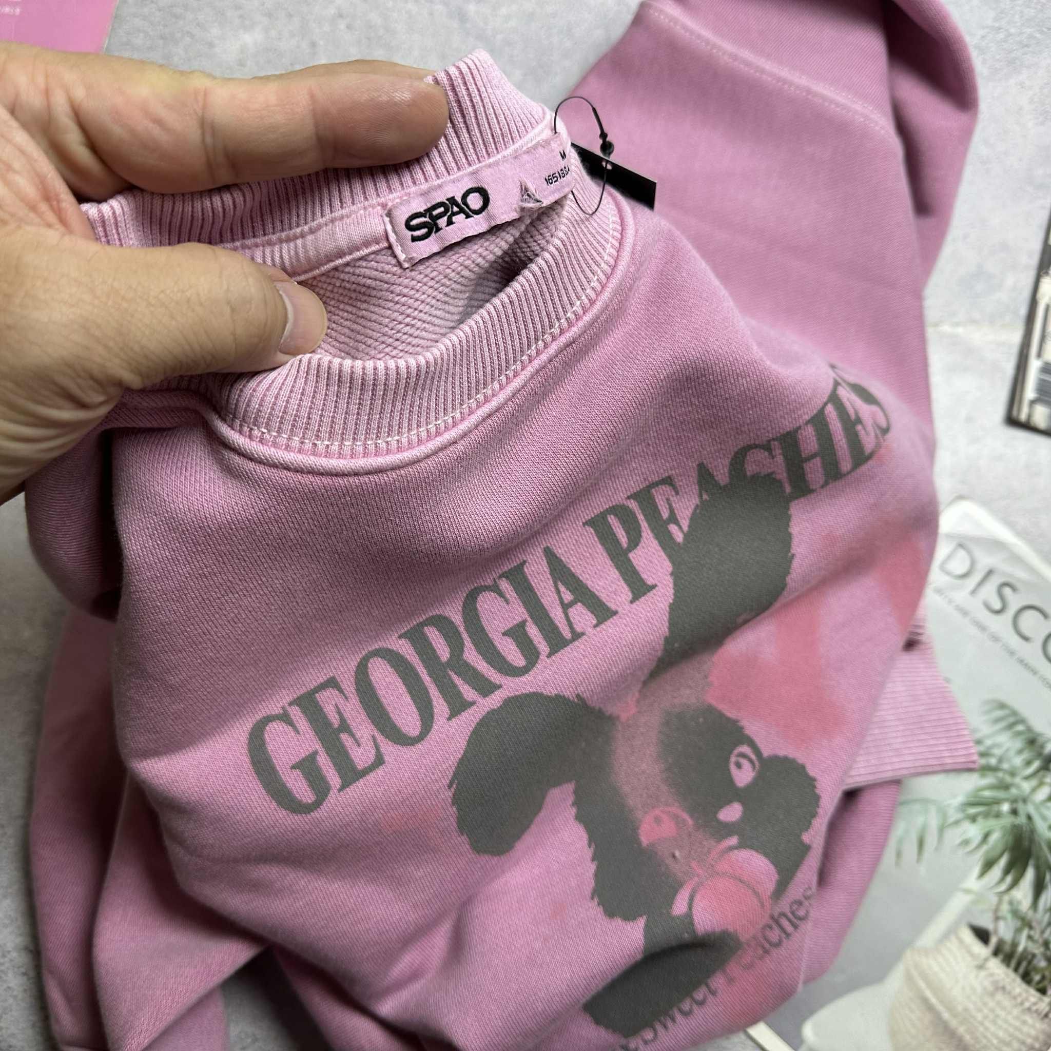 ÁO NỈ SPAO NỮ GEORGIA PEACHES 5205