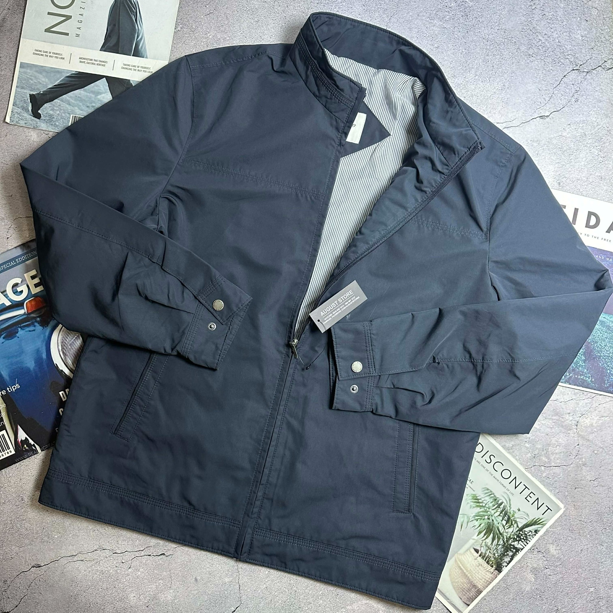 AK GIÓ VIỀN CỔ & TÚI MAES.TRO 1827