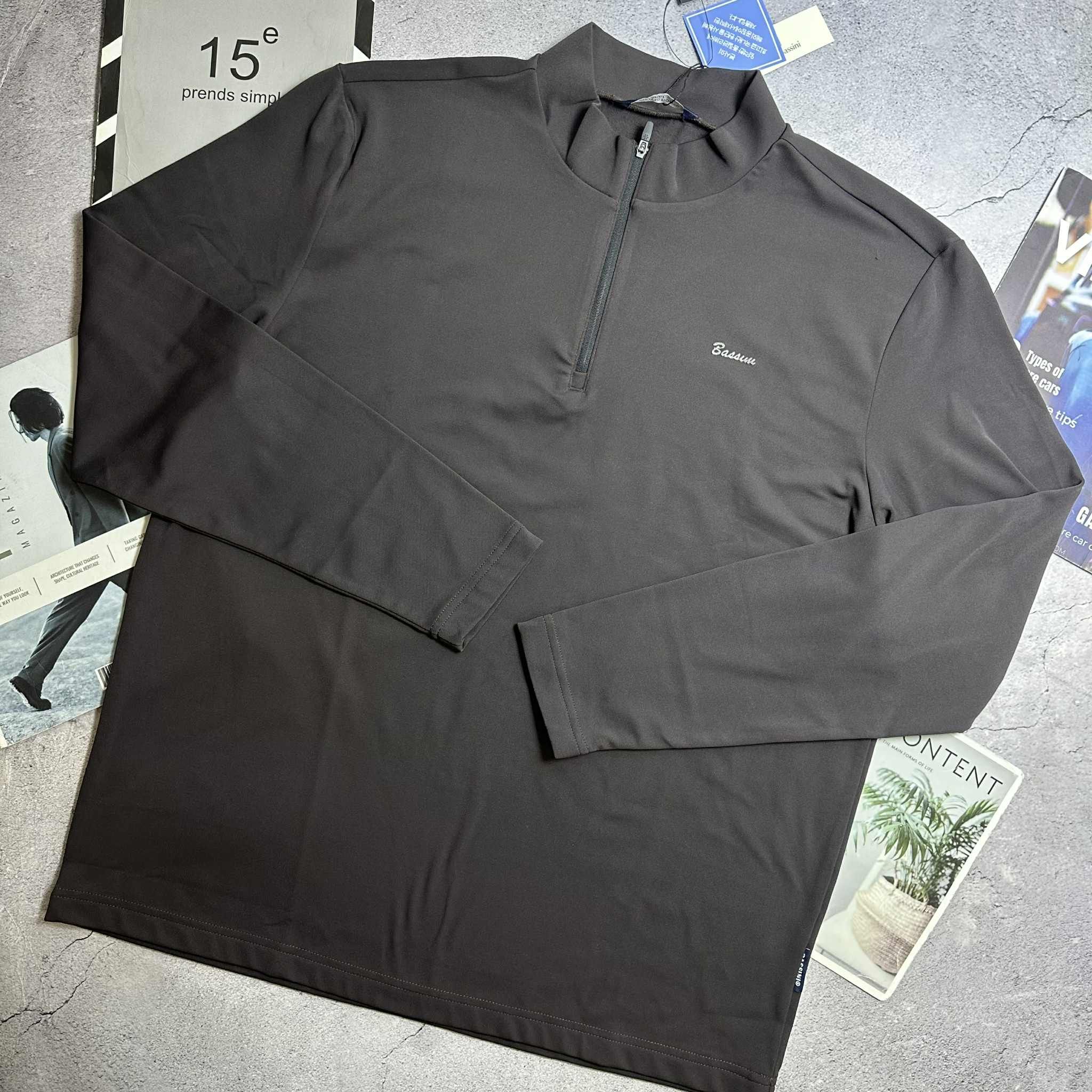 ÁO NỈ CỔ KÉO KHÓA BAS.SINI GOLF 4330