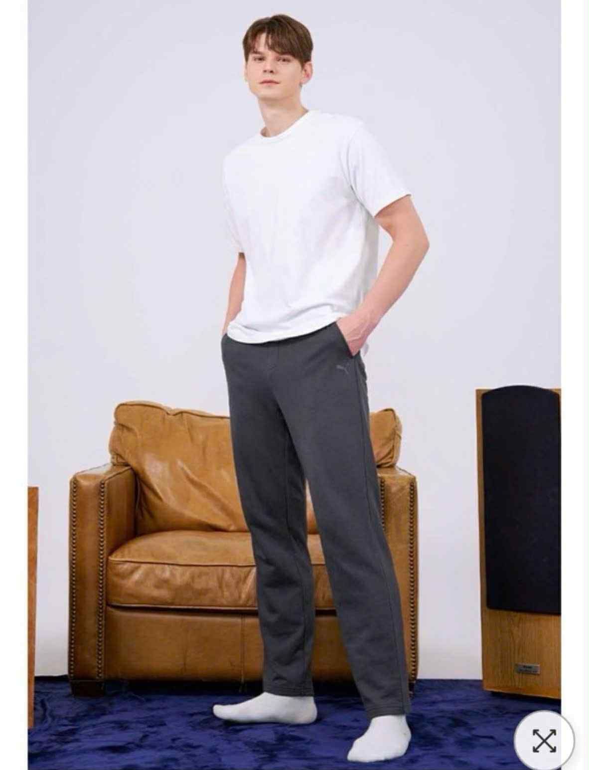 QUẦN NỈ DA CÁ DÁNG SUÔNG PU.MA BASIC 3392