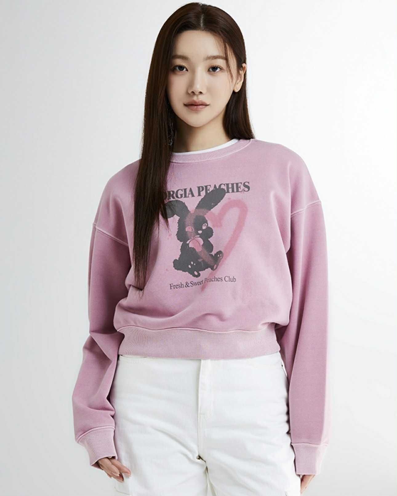 ÁO NỈ SPAO NỮ GEORGIA PEACHES 5205