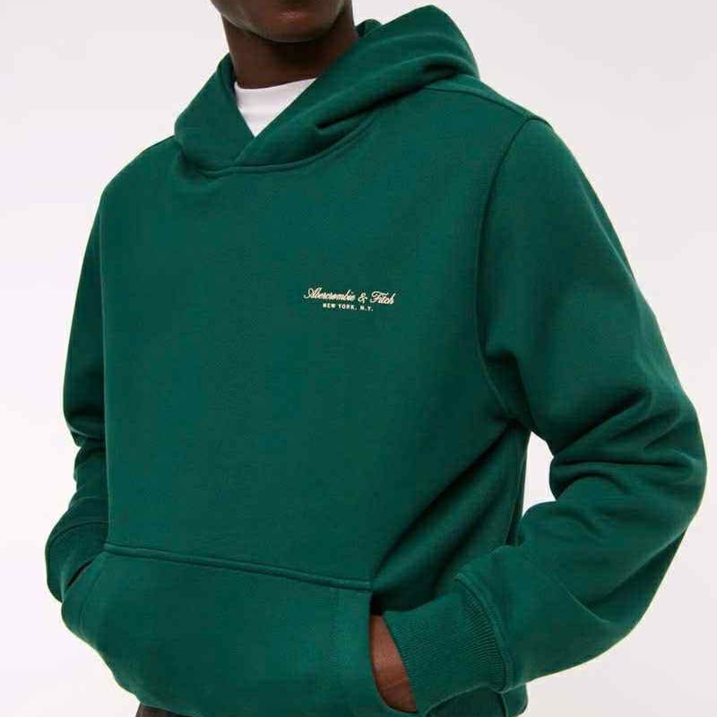 HOODIE NỈ MŨ A&F MICRO LOGO POPOVER 6850