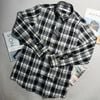 SƠ MI DÀI TAY ZA.RA FLANNEL DẠ KẺ 4076