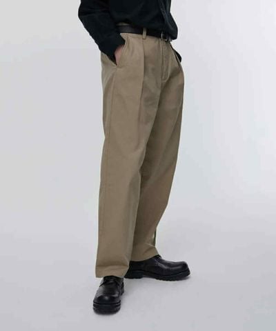 QUẦN KAKI MU.SINSA REVERSE ONE TUCK REGULAR FIT 3764