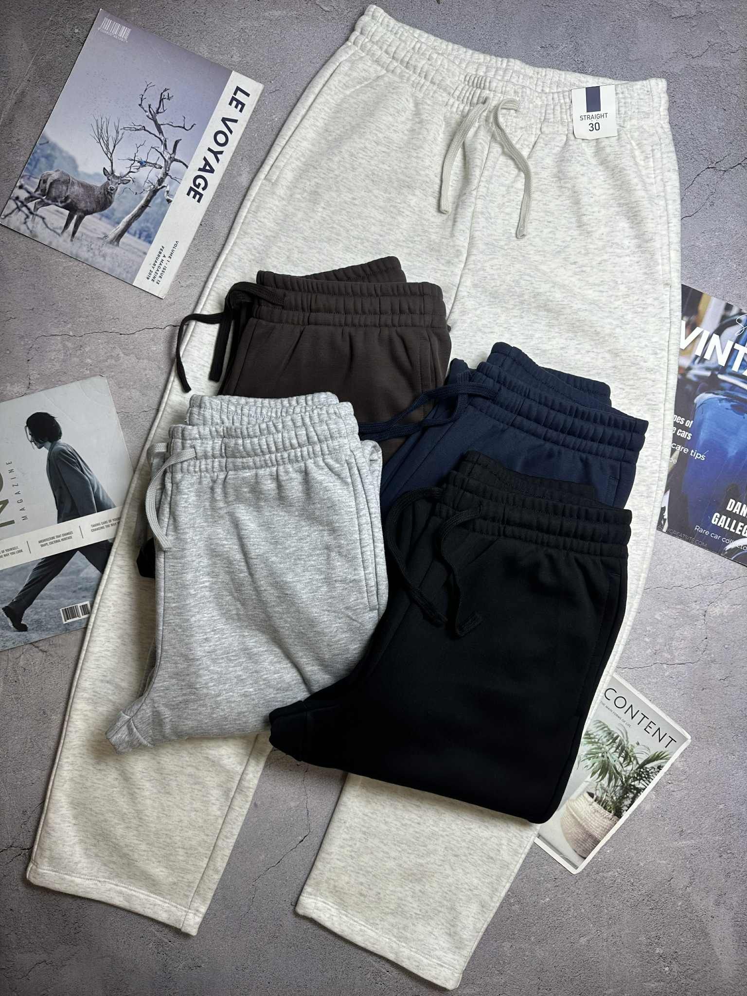 QUẦN NỈ SUÔNG LÓT LÔNG POL.HAM STRAIGHT 9364