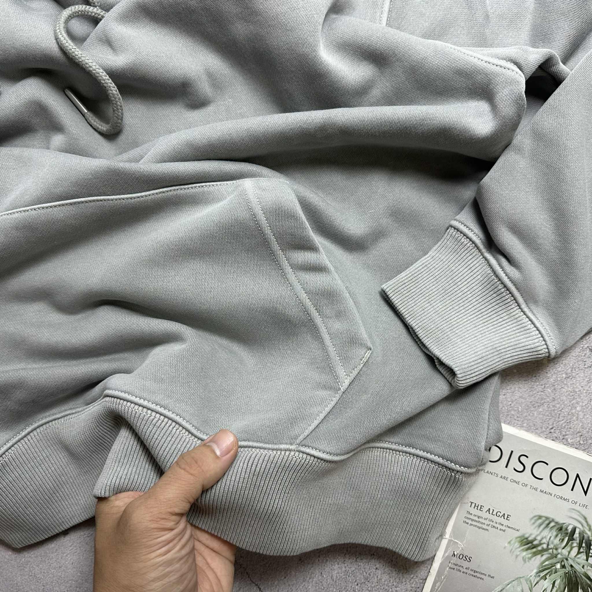 HOODIE NỈ SP.AO VẢI GIẶT WASH 5209