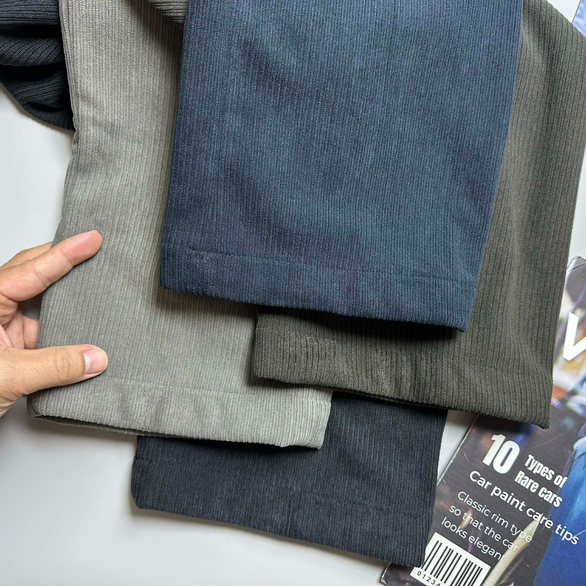 QUẦN NHUNG KẺ TĂM CẠP CHUN CRO.CODILE 4502