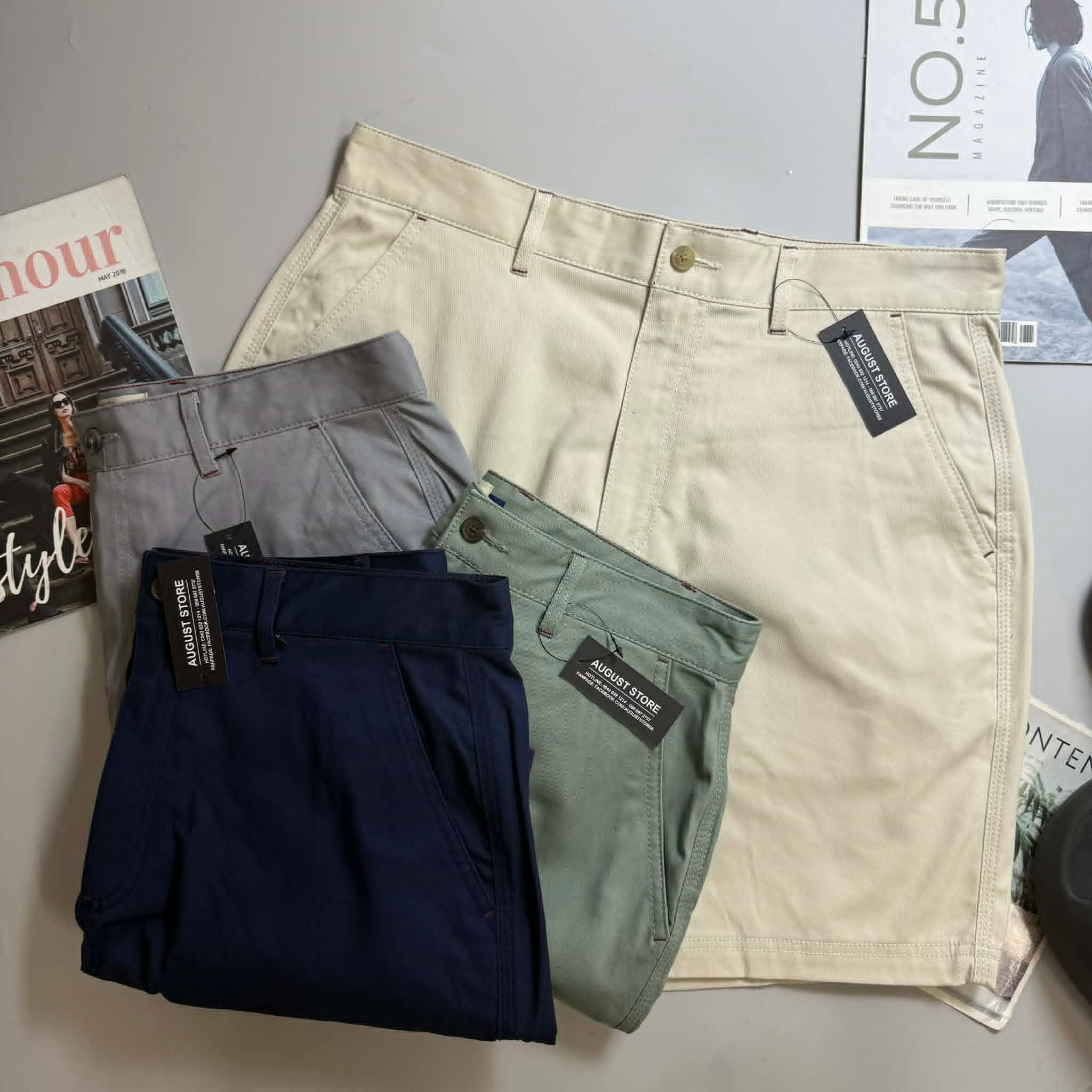 SHORT KAKI WEATHER.PLUS VINTAGE 8