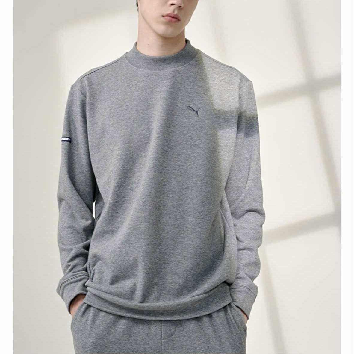 ÁO NỈ LÓT LÔNG PU.MA BASIC MẶC ĐÔI 3396