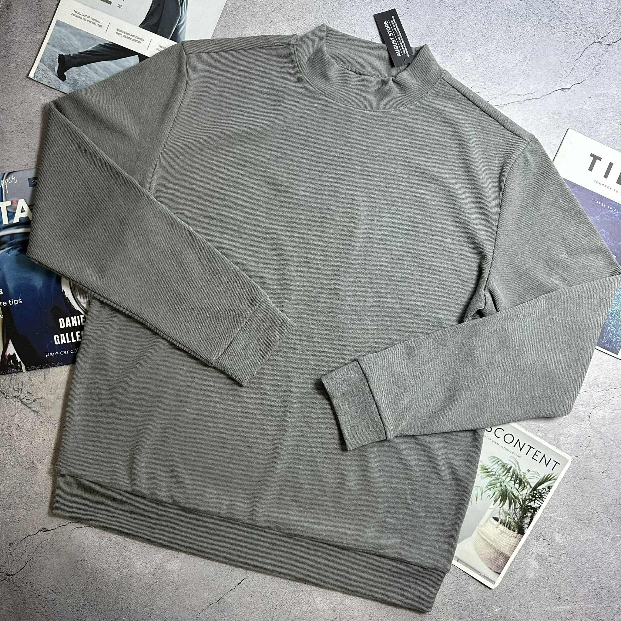 ÁO LEN AN.DAR CỔ CAO 3P 6632