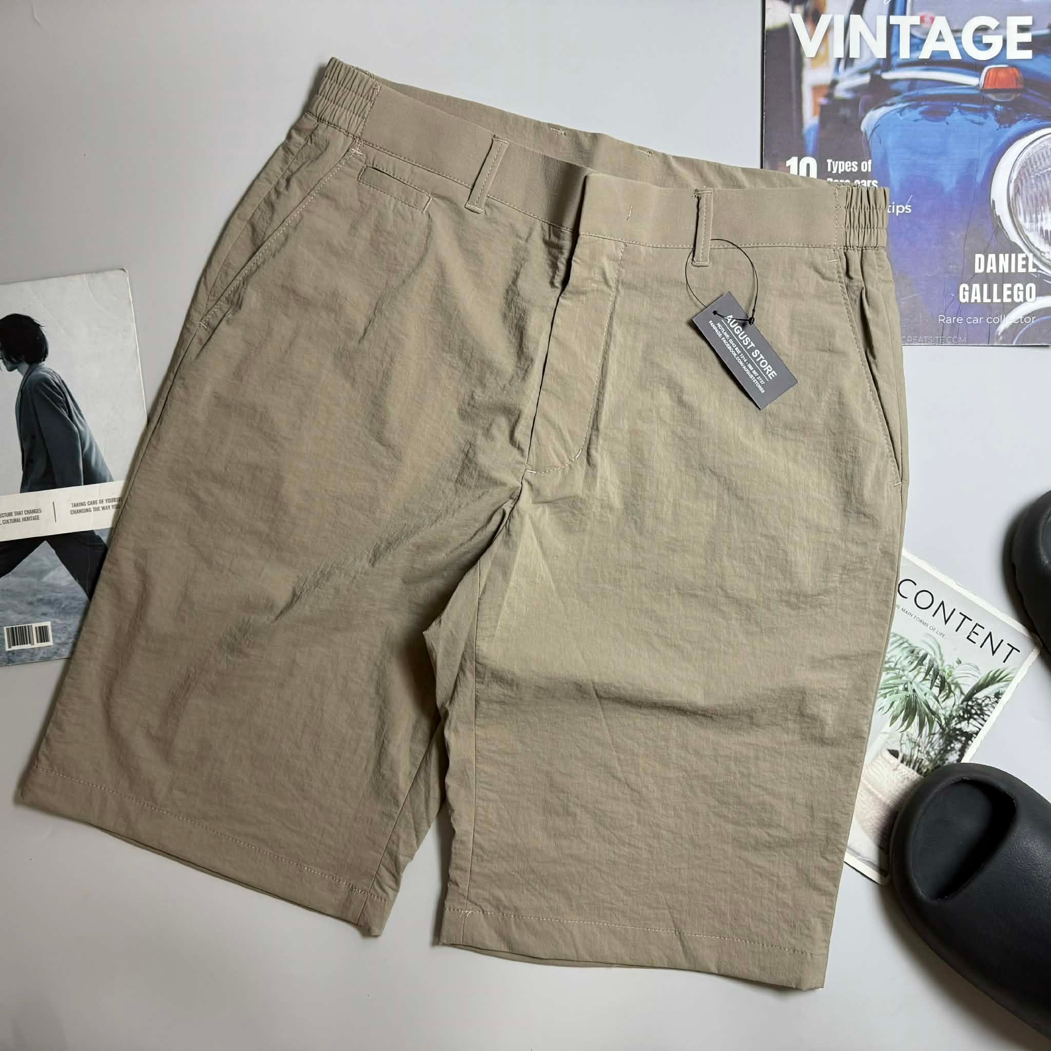 SHORT VẢI CẠP CHUN CRO.CODILE 5604