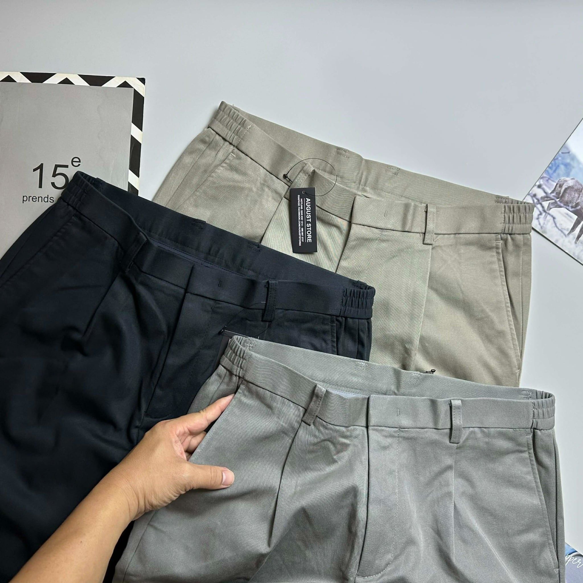 QUẦN CHINO KAKI BASIC CẠP CHUN CRO.CODILE 4504