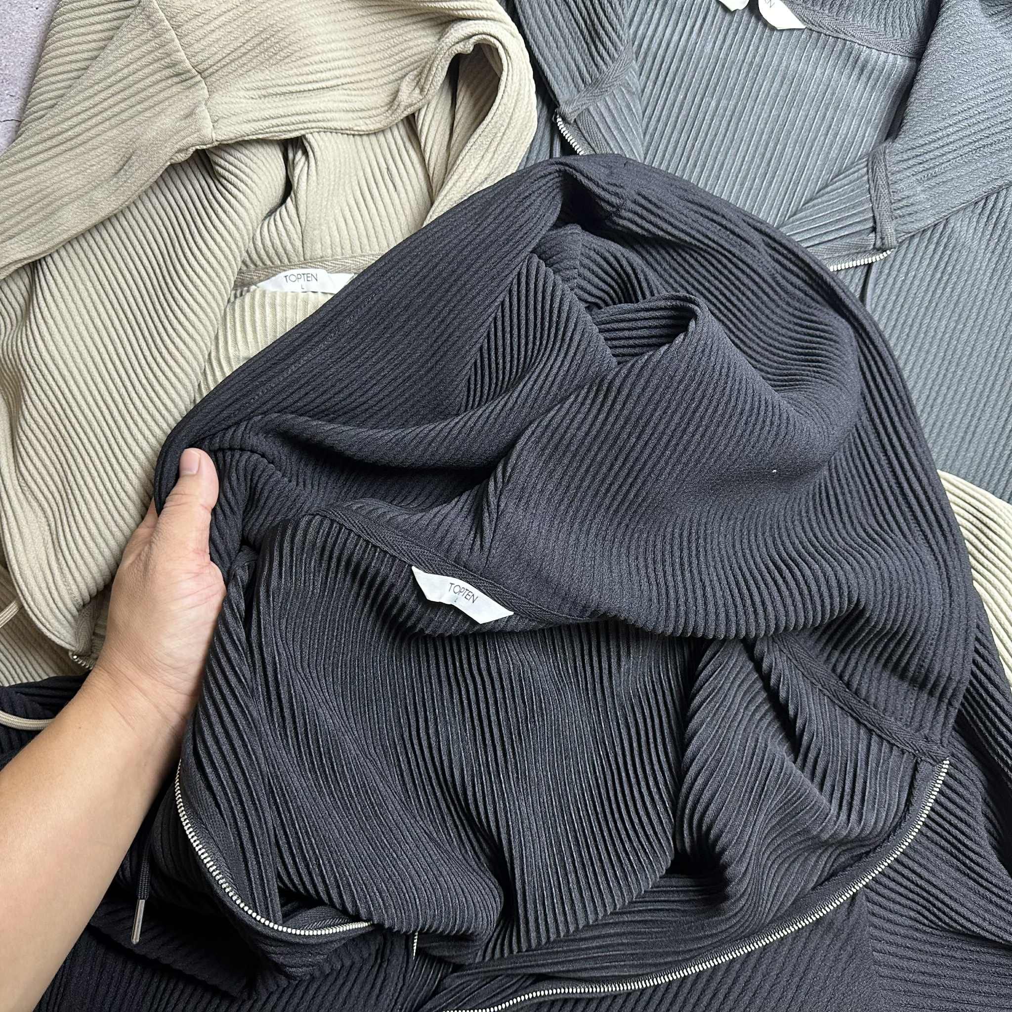 AK NỈ MŨ VẢI XỐP VÂN SỌC TOP.TEN 2908