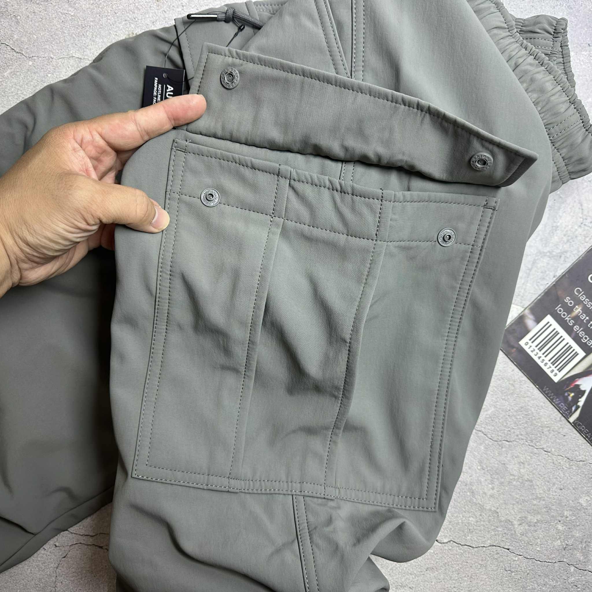 QUẦN GIOR.DANO FLEECE BONDING PARACHUTE CARGO 4950