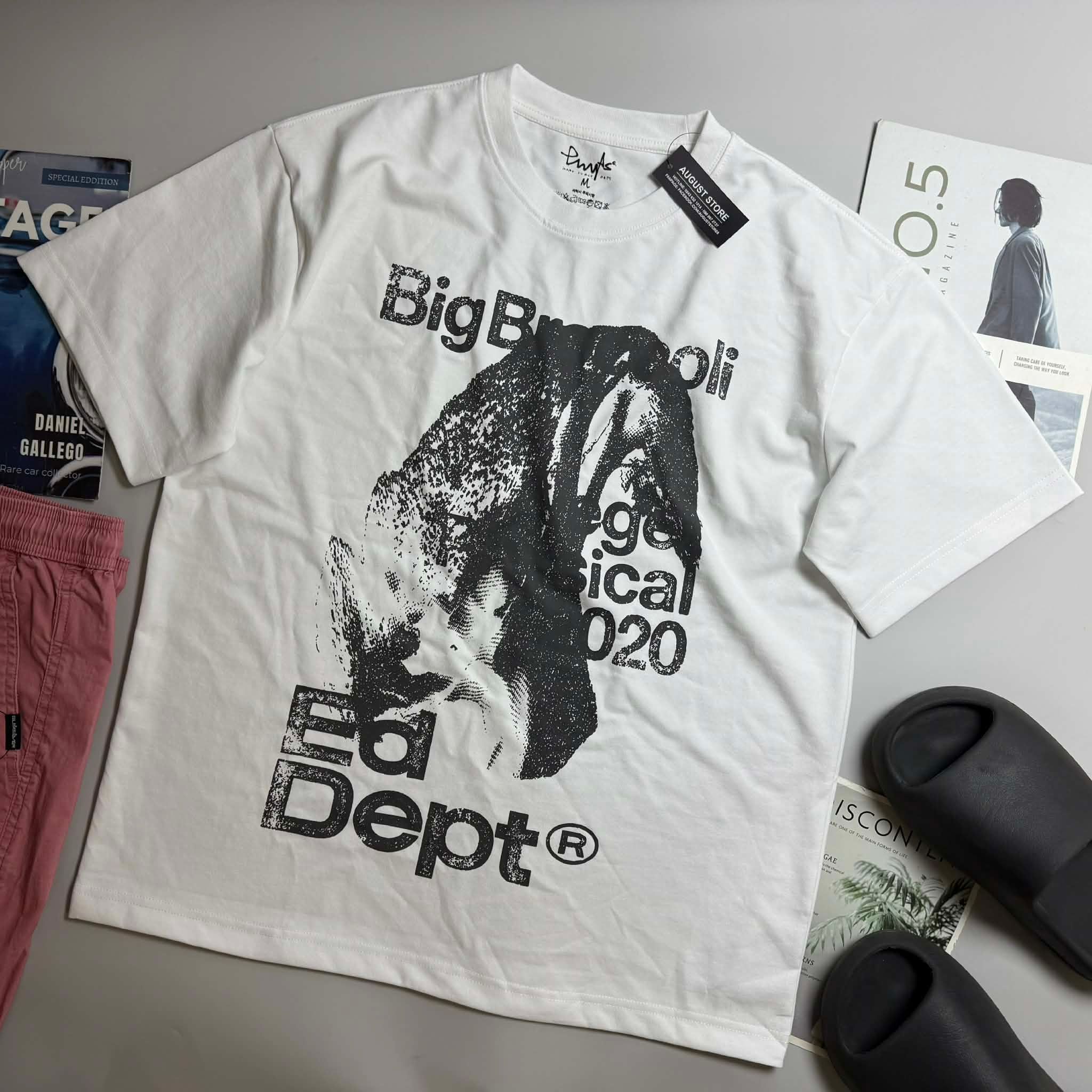 ÁO CỔ TRÒN PHYPS BIG BROCCOLI 3602