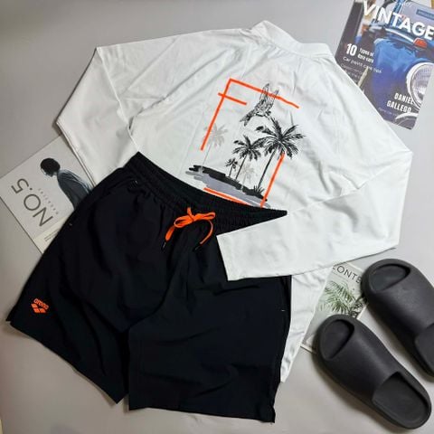 BỘ ĐỒ CHỐNG NẮNG ARENA RELAX FIT ZIP UP 5510