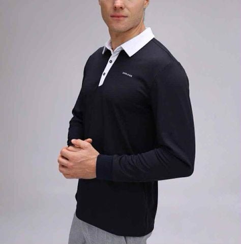 POLO DÀI TAY COOL.DOG PHỐI CỔ TRẮNG 7484