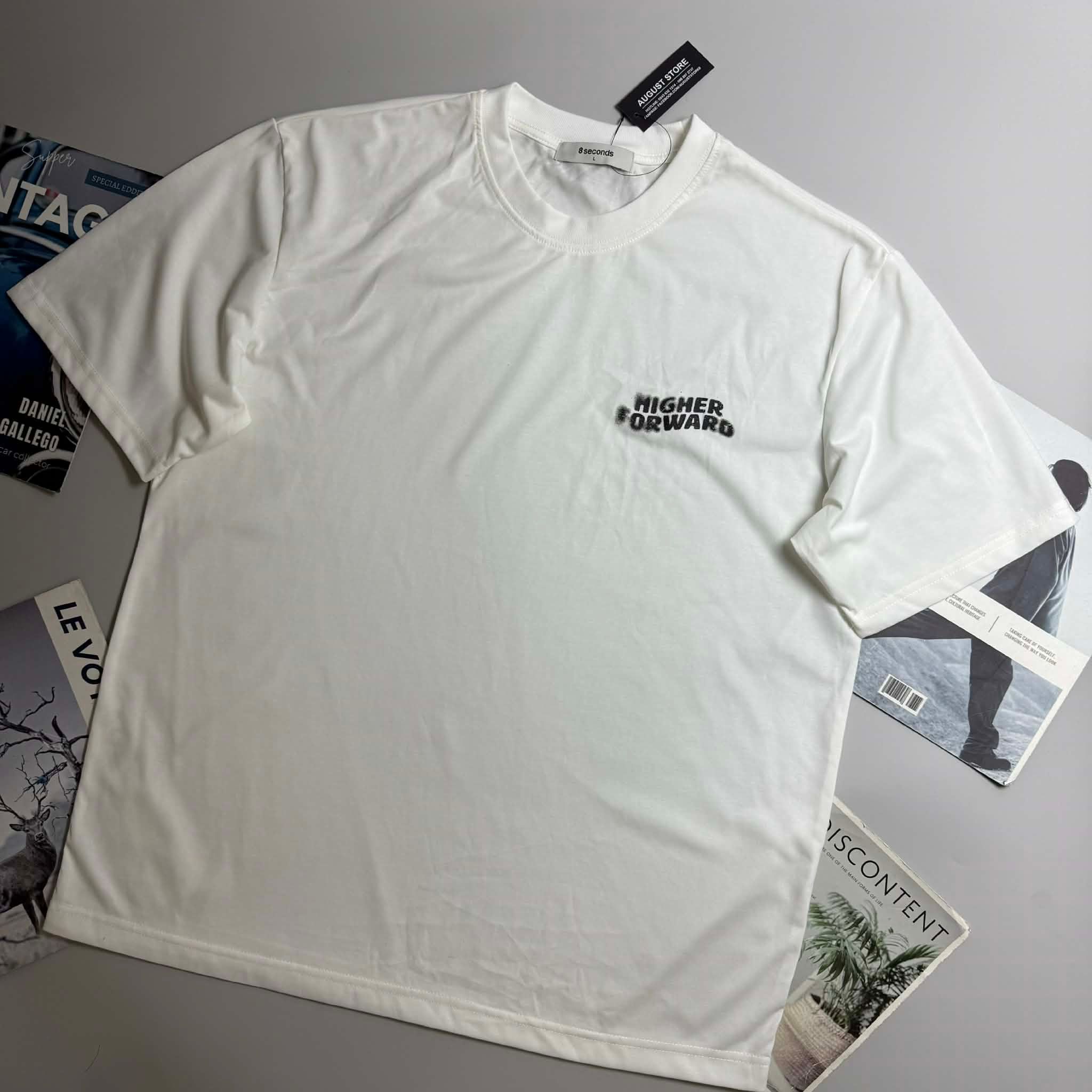 ÁO CỔ TRÒN 8.SECONDS HIGHER FORWARD 4299