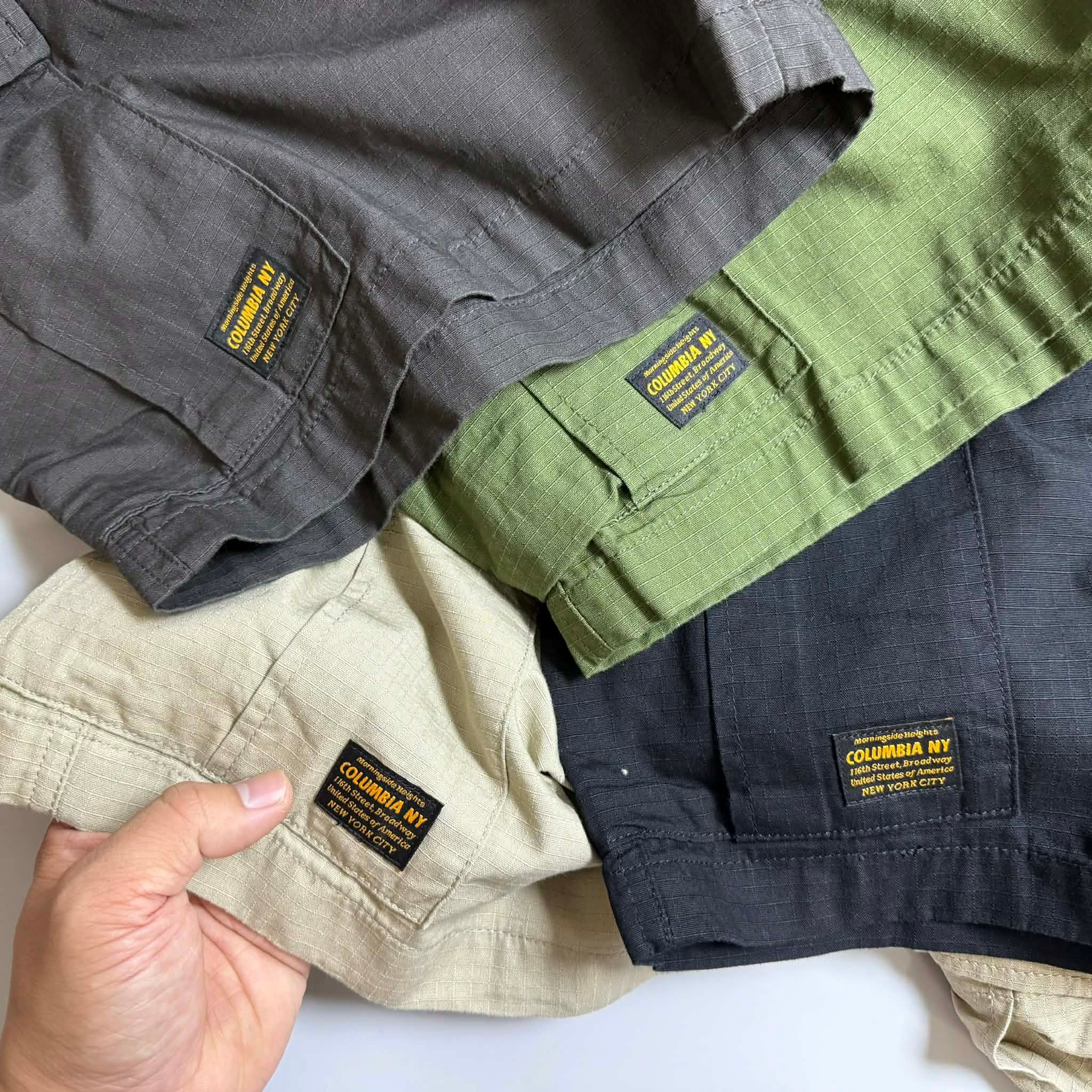 SHORT KAKI COLUM.BIA NYC RIBSTOP POCKET 3269