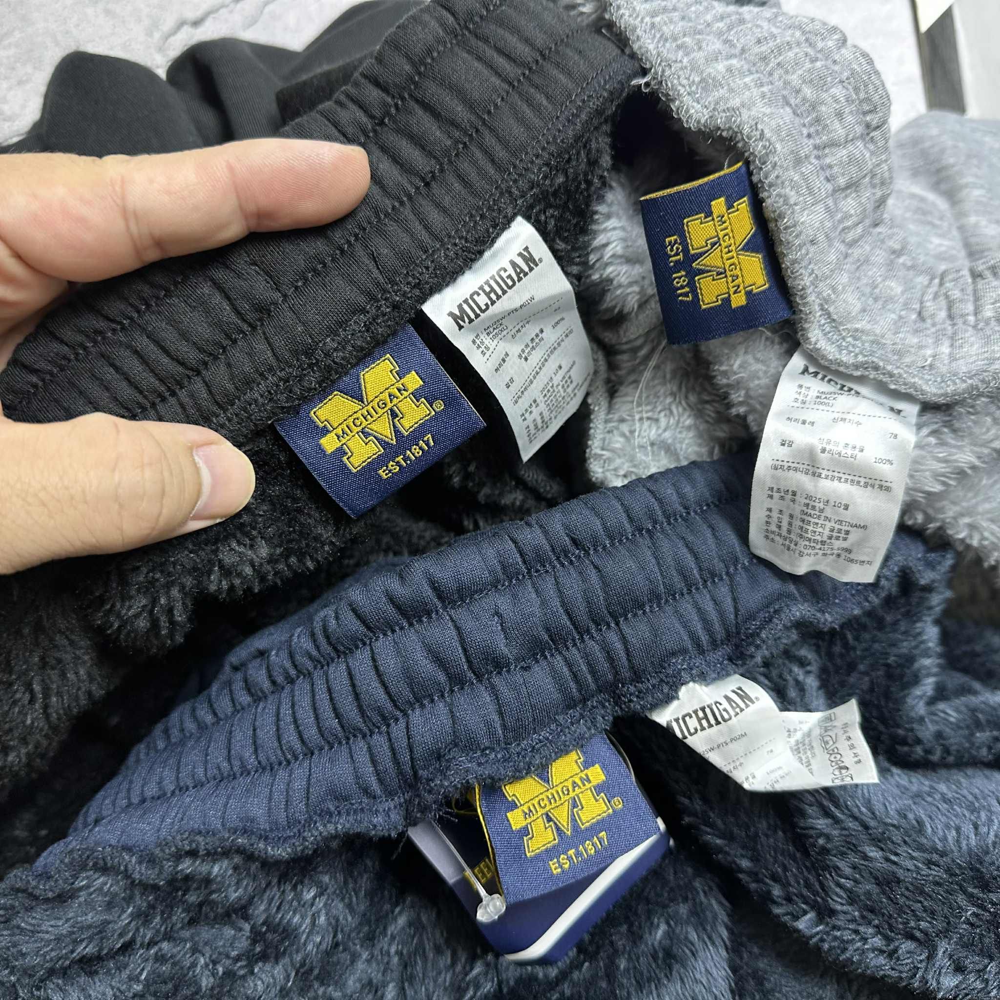 JOGGER NỈ LÓT LÔNG MICHIGAN MẶC ĐÔI 5999