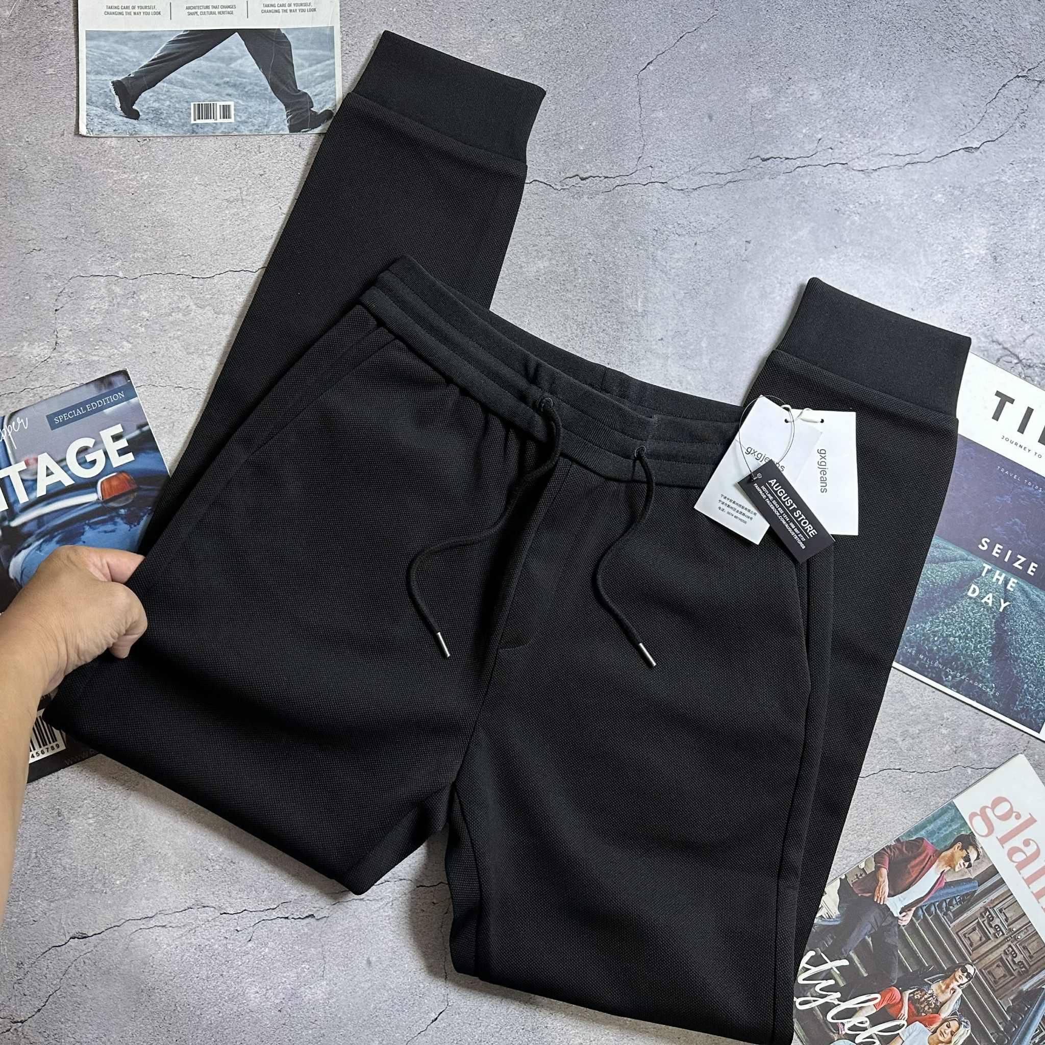 JOGGER NỈ GXG.JEANS DÁNG SLIMFIT 3448