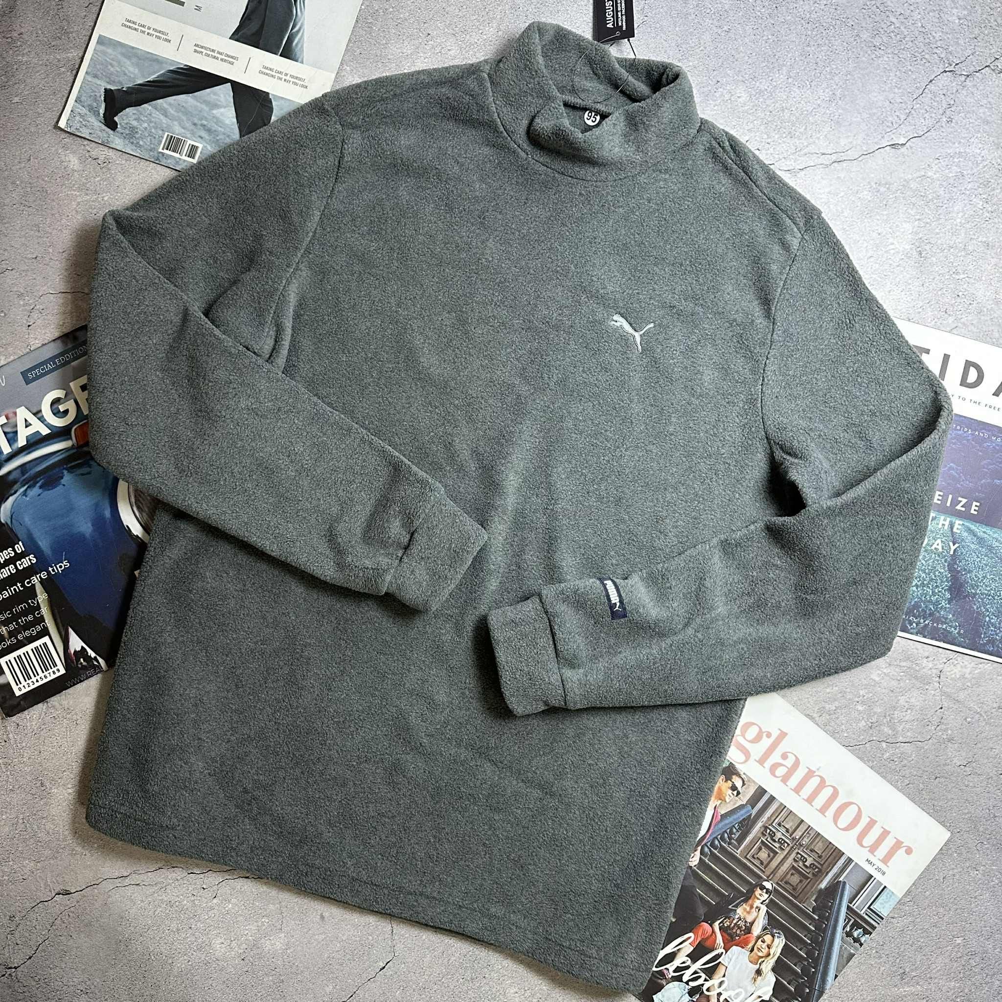 ÁO NỈ BÔNG PU.MA CỔ 3 PHÂN GIỮ ẤM 7324