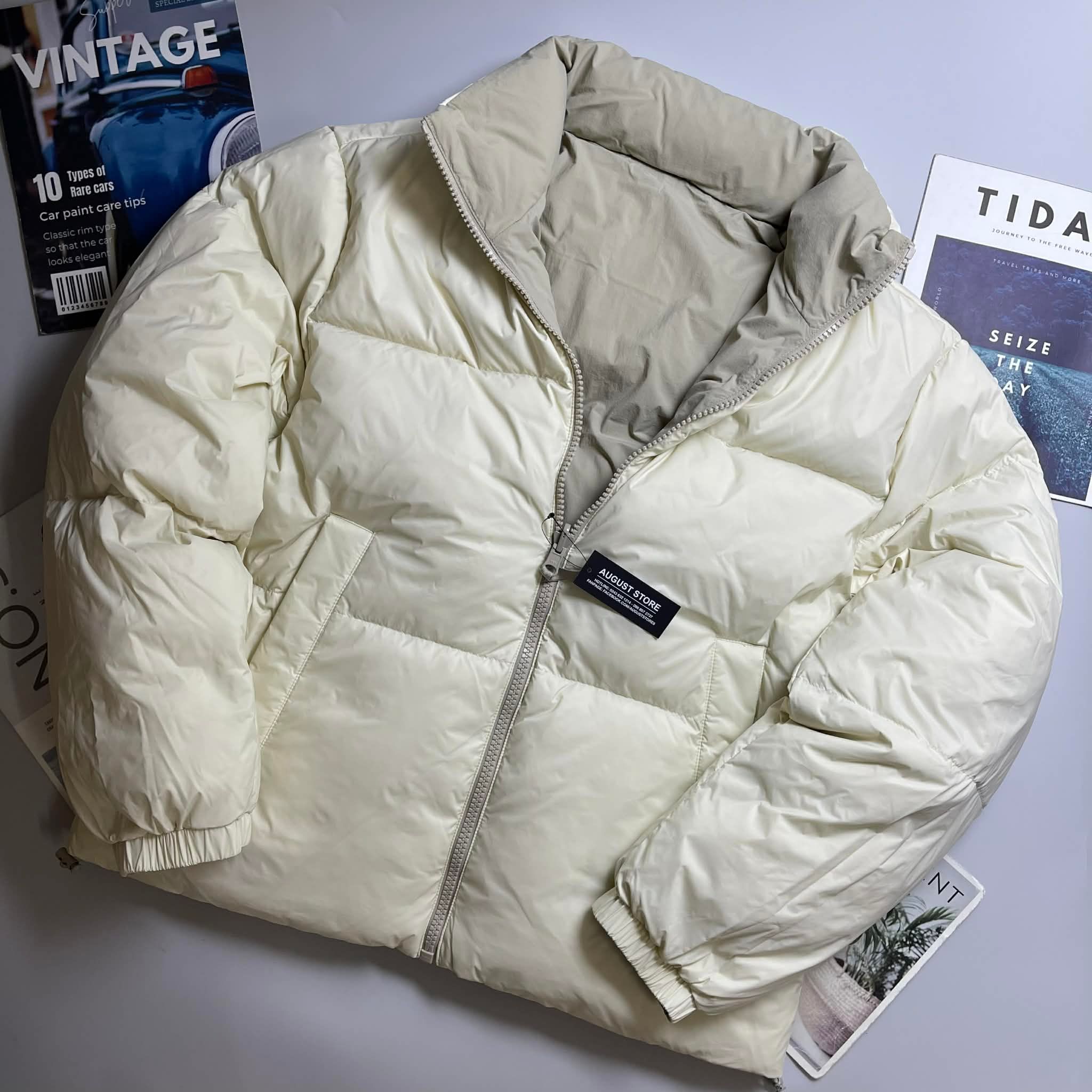 AK LÔNG VŨ GIOR.DANO MẶC 2 MẶT 3923