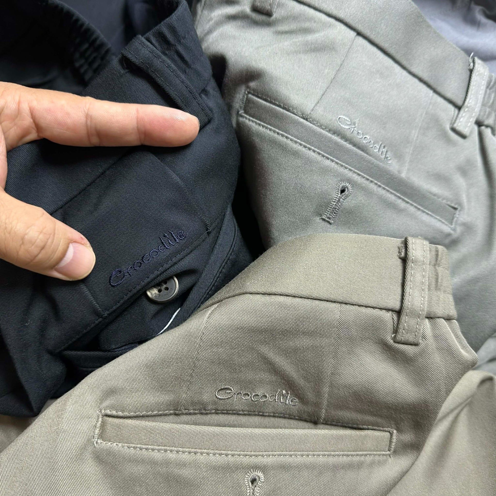 QUẦN CHINO KAKI BASIC CẠP CHUN CRO.CODILE 4504