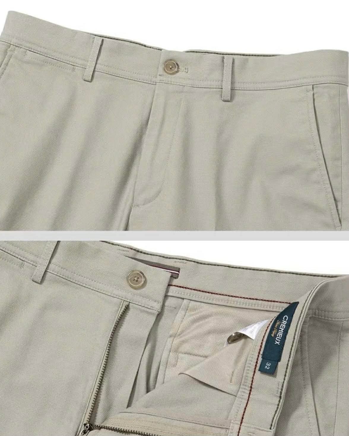 QUẦN CHINO KAKI CRE.MIEUX REGULAR FIT 3210