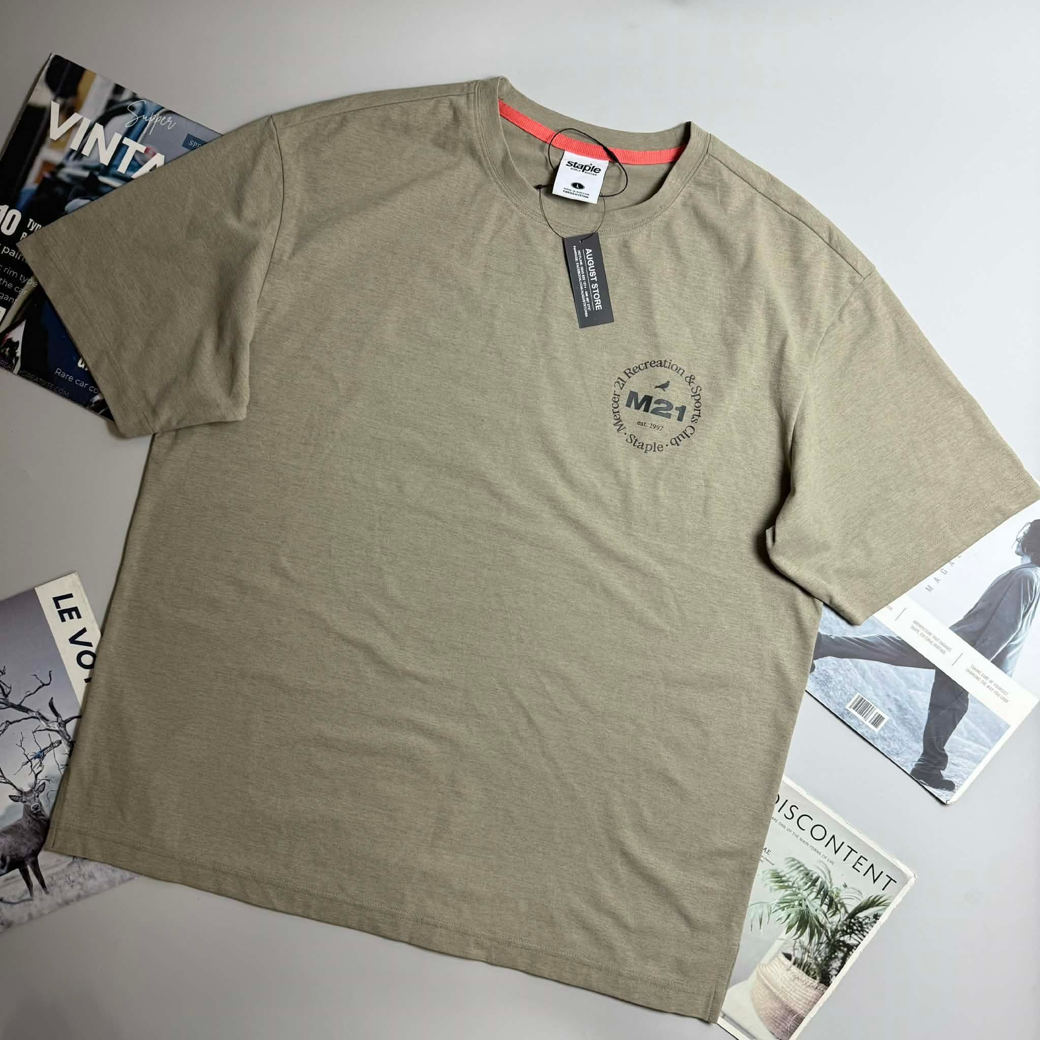 ÁO CỔ TRÒN STAP.LE NHIỀU MẪU 5593