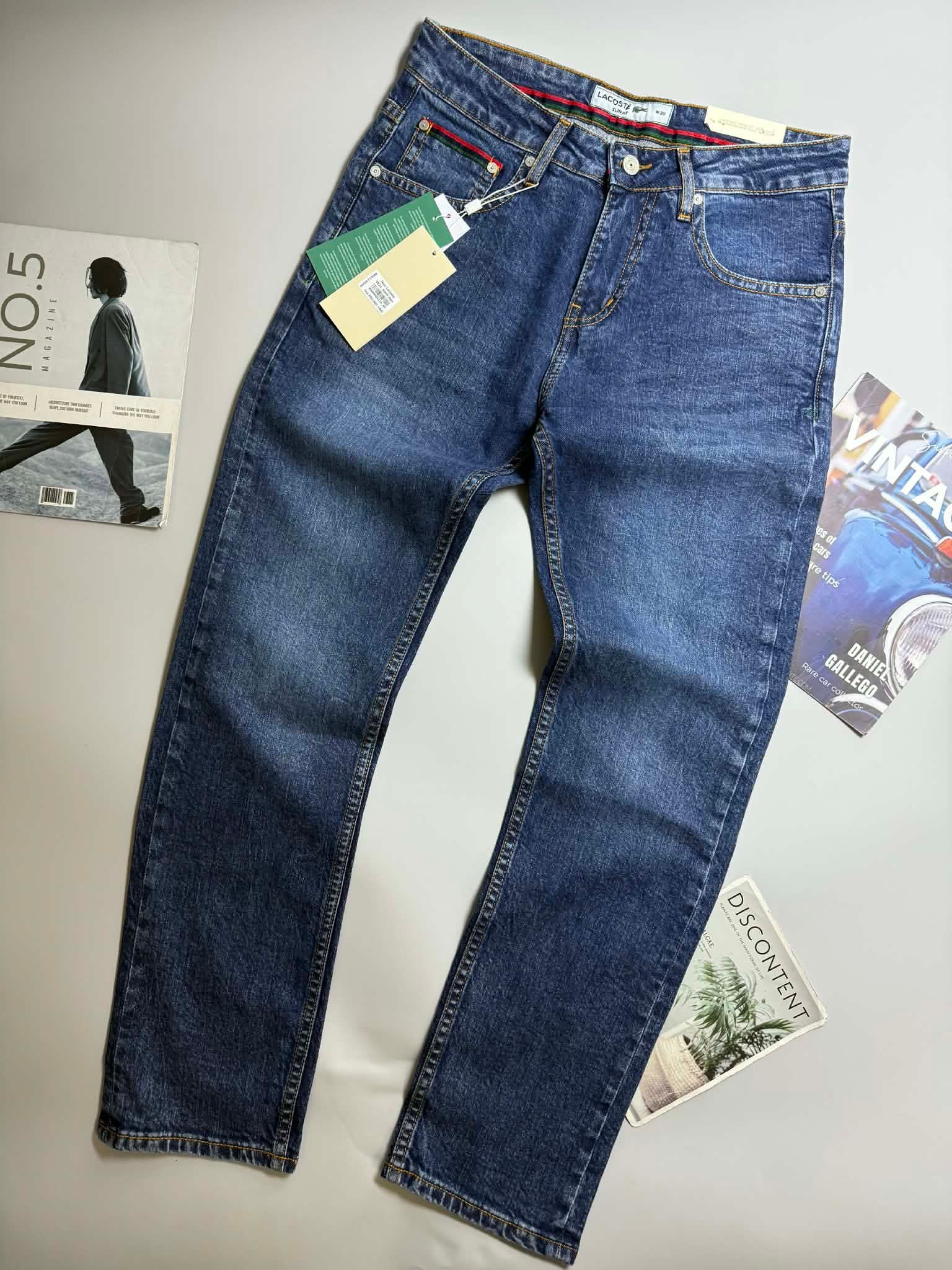 JEAN LA.COSTE SLIMFIT LOGO TÚI SAU 4824