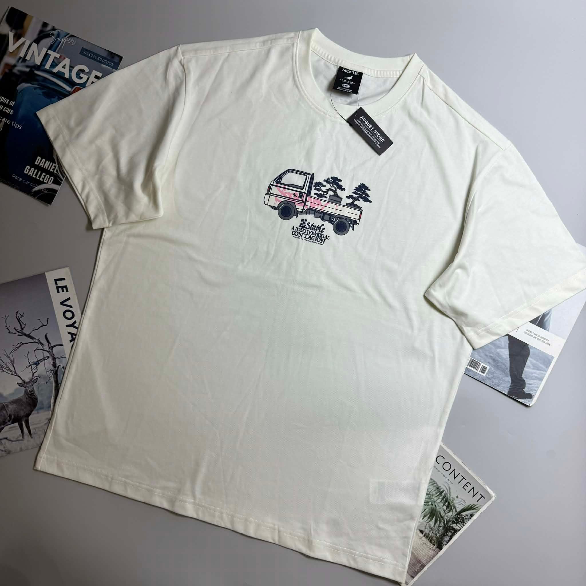 ÁO CỔ TRÒN STAP.LE NHIỀU MẪU 5593