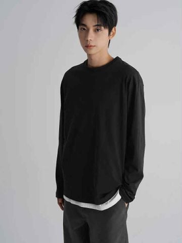 ÁO DÀI TAY 8.SECONDS BASIC OVERSIZE 5943