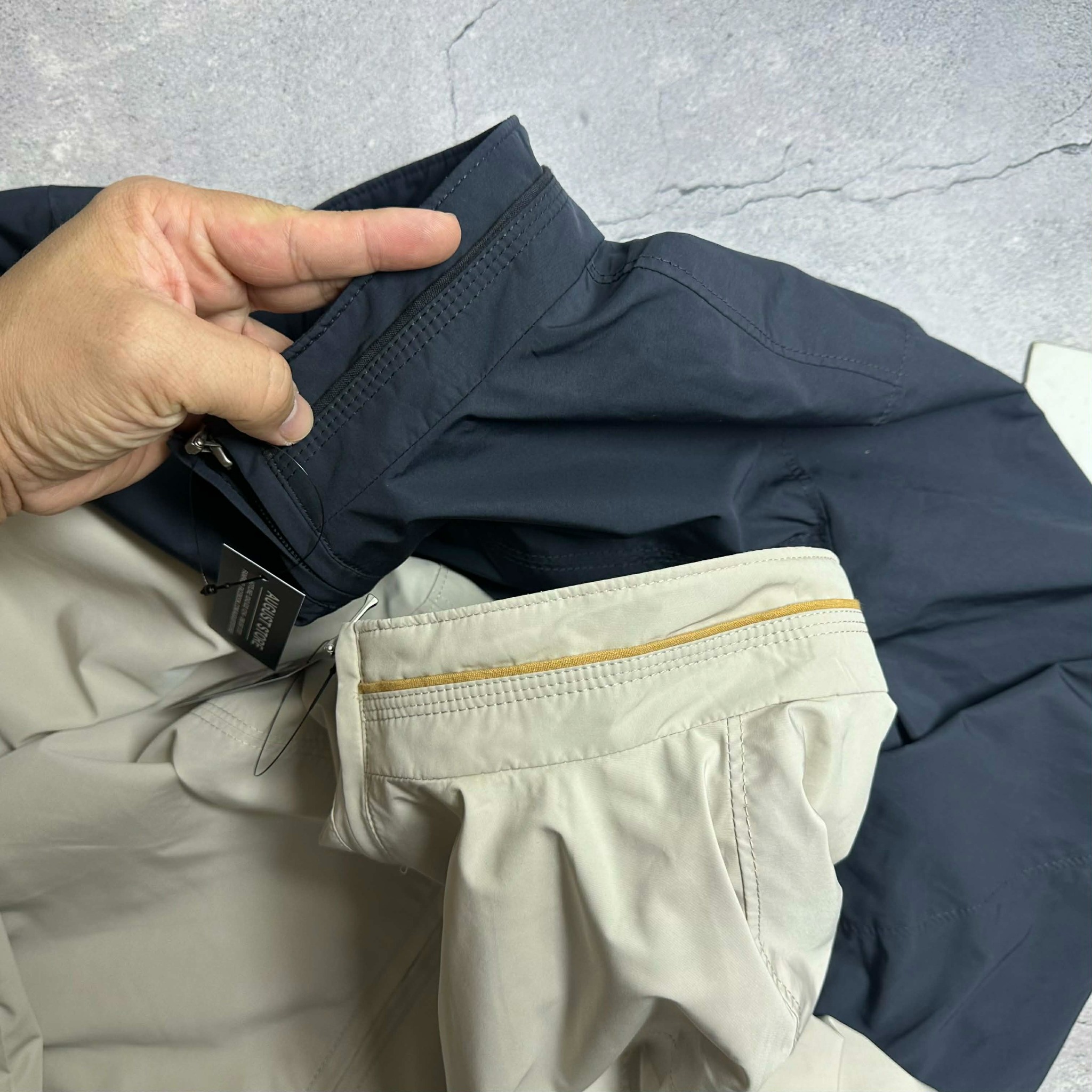 AK GIÓ VIỀN CỔ & TÚI MAES.TRO 1827