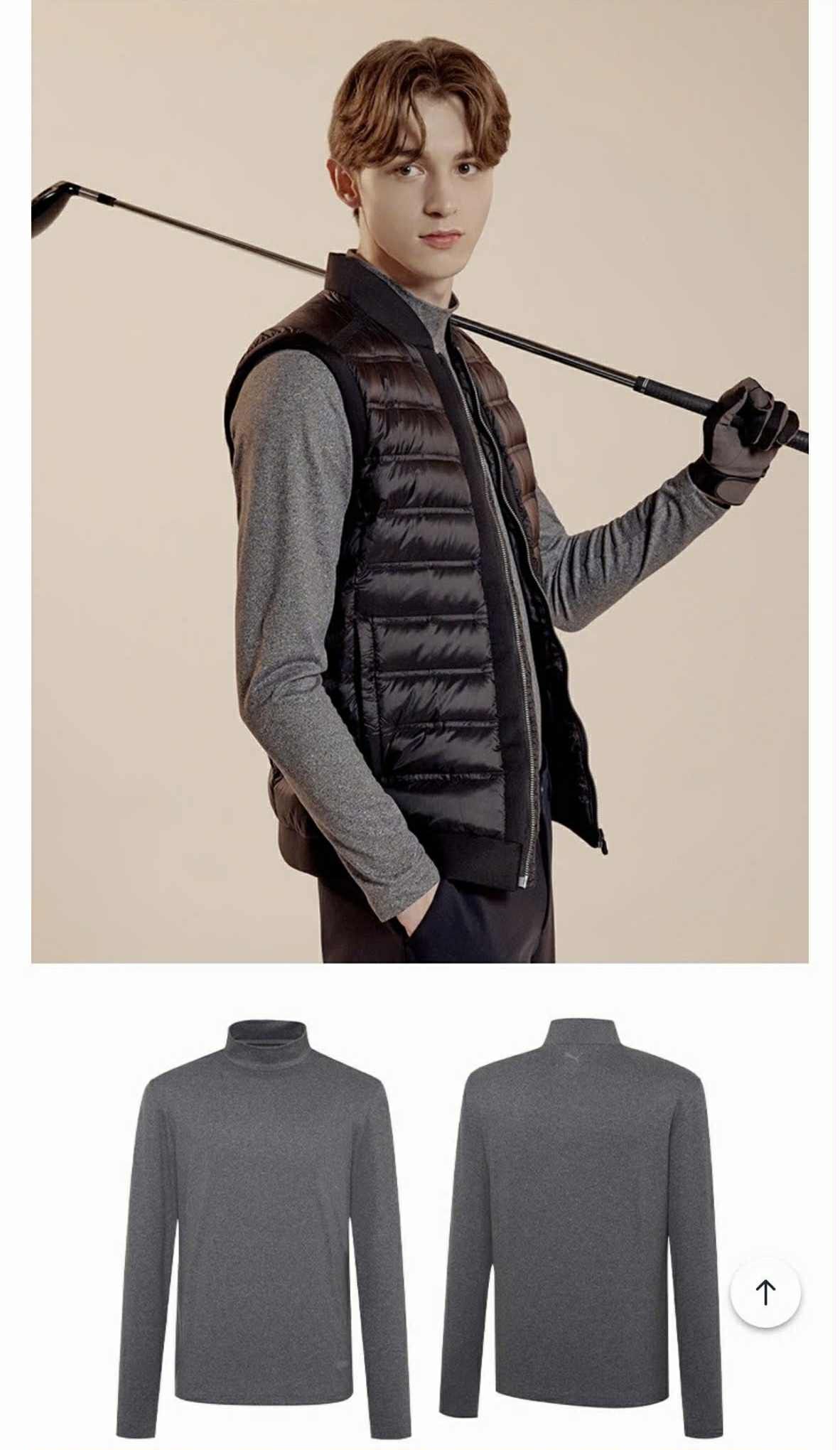 ÁO GIỮ NHIỆT PU.MA WARMCELL CỔ 3P 3414